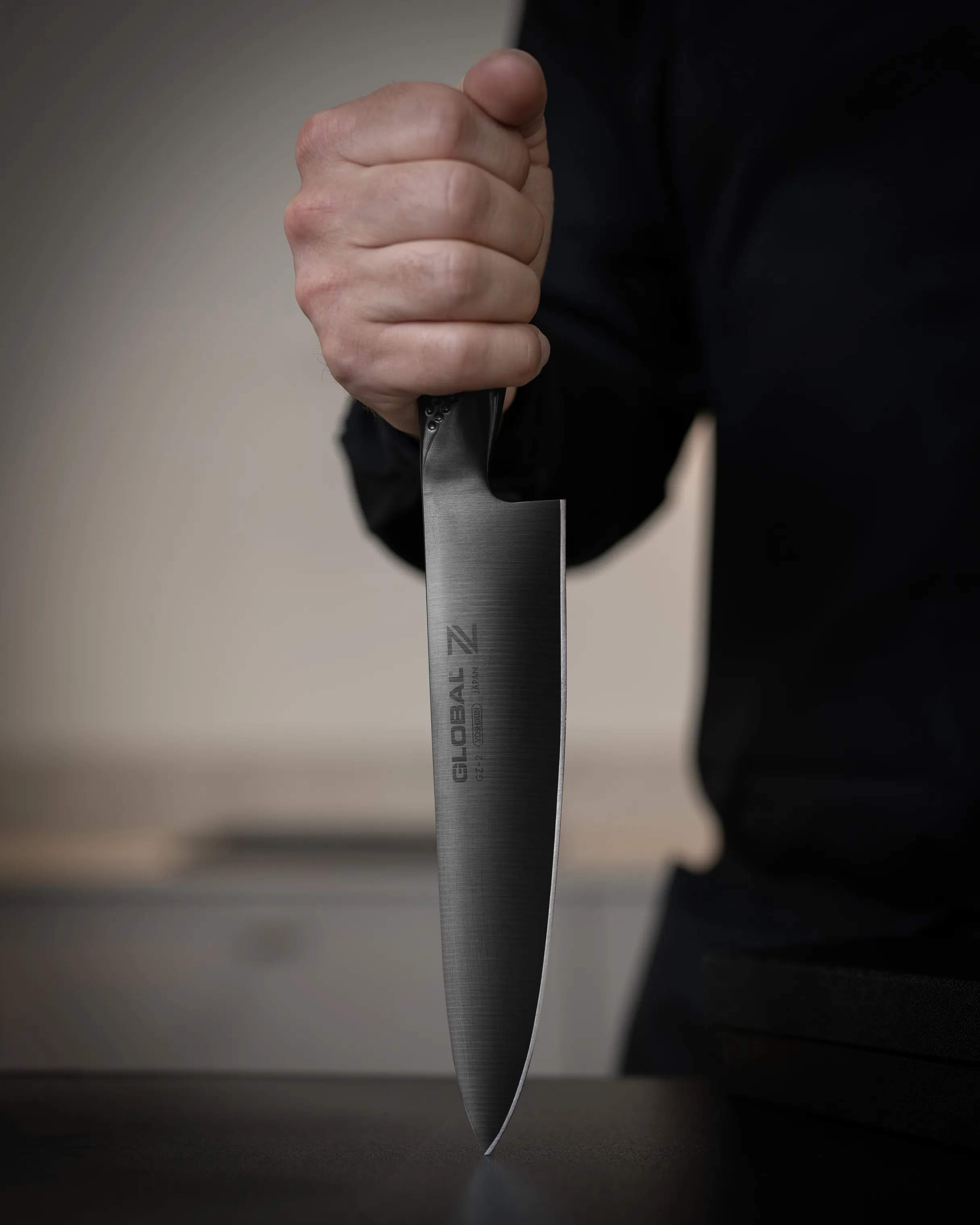 Global Kokkeknive Global  DLC Kokkekniv i Sort, 6