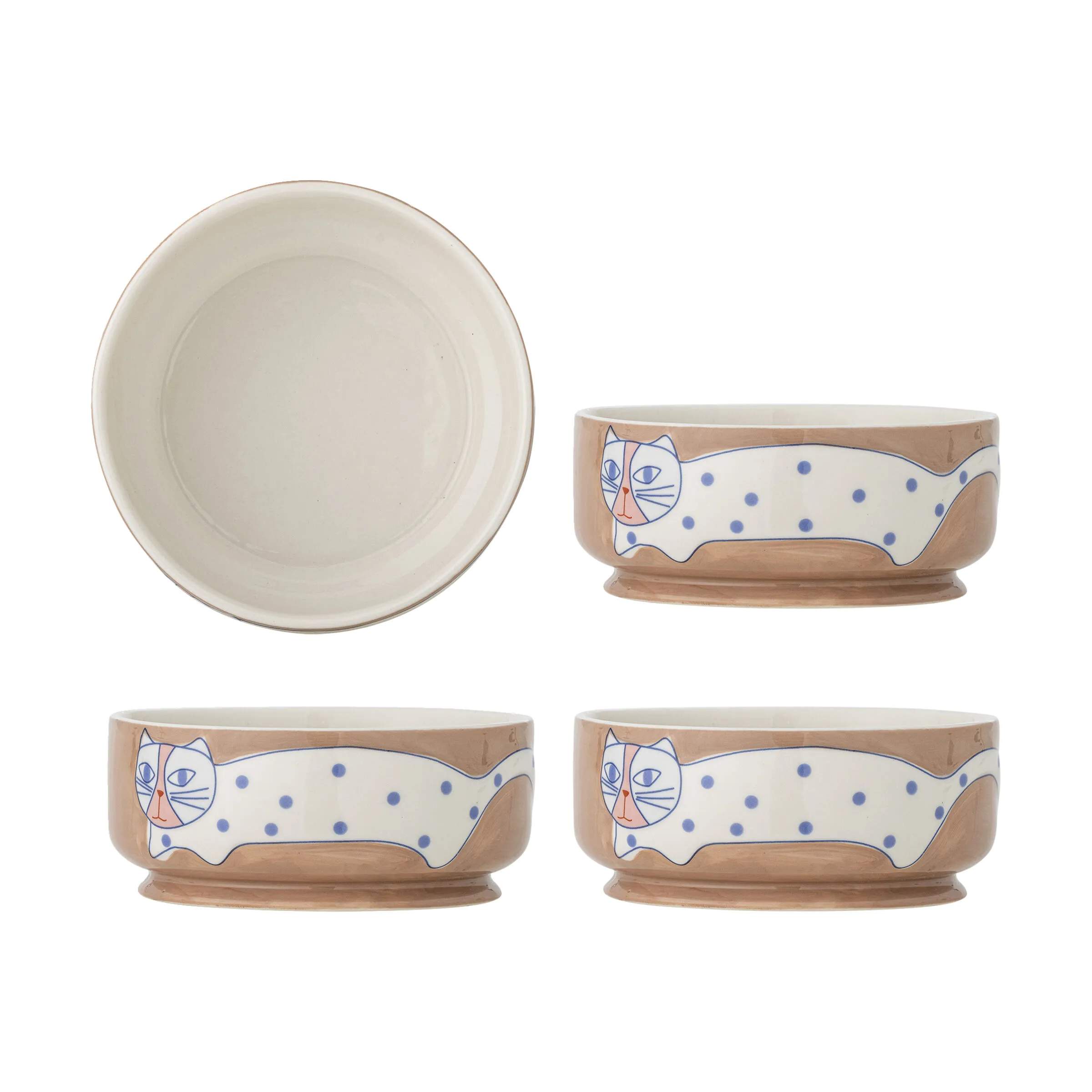 Bloomingville Skåle Missy Skål - 4 stk. i Brown, 1