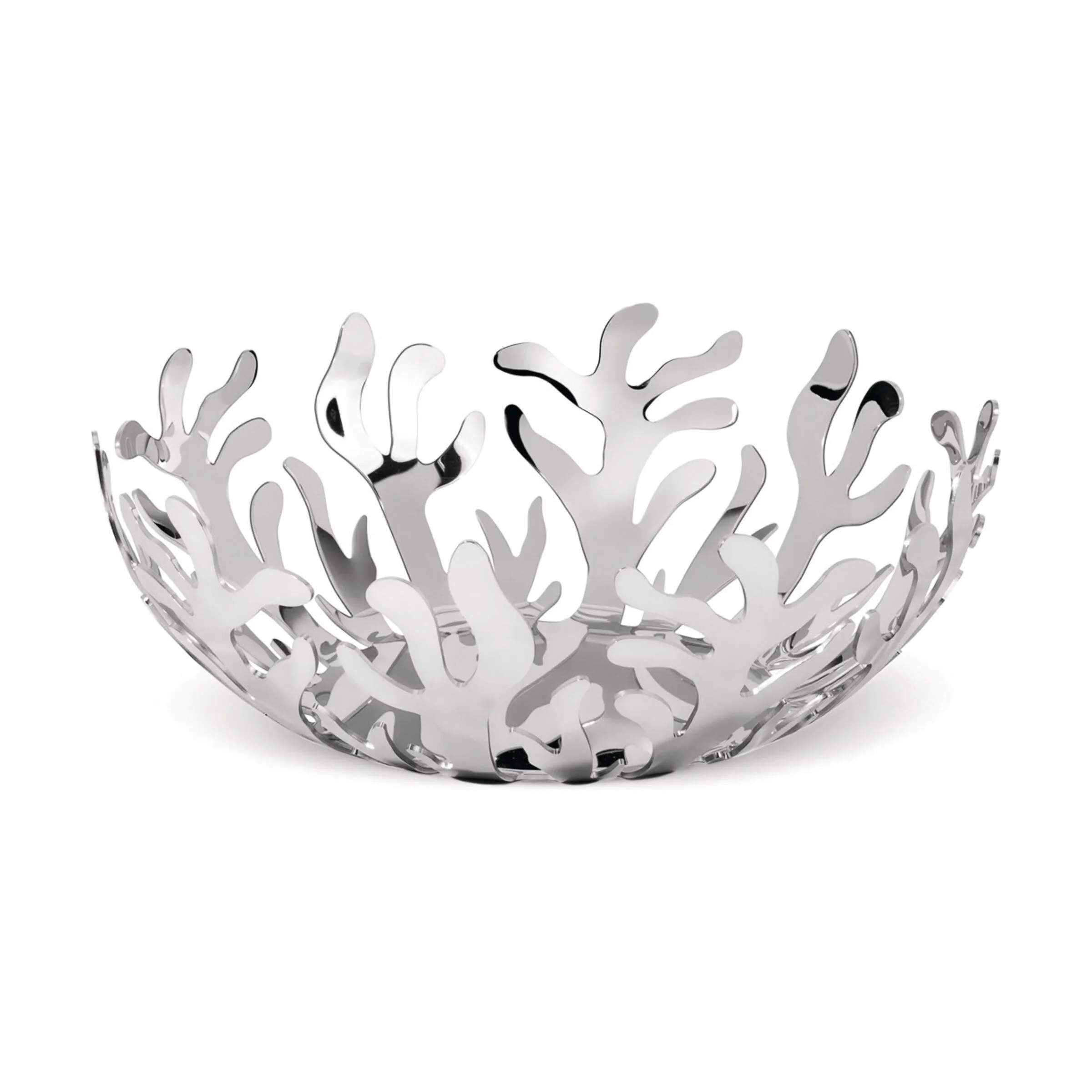 Serveringsskåle Mediterraneo Frugtkurv i Stål, 21 cm, 1