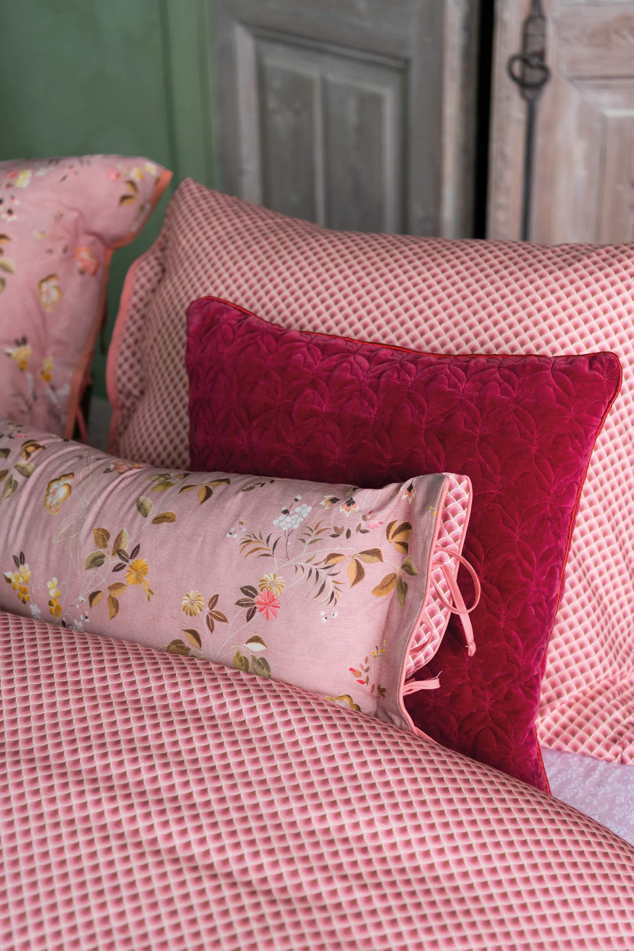 PIP Studio Sengetøj Sengetøj - Tokyo Blossom i Pink, 220 cm, 2