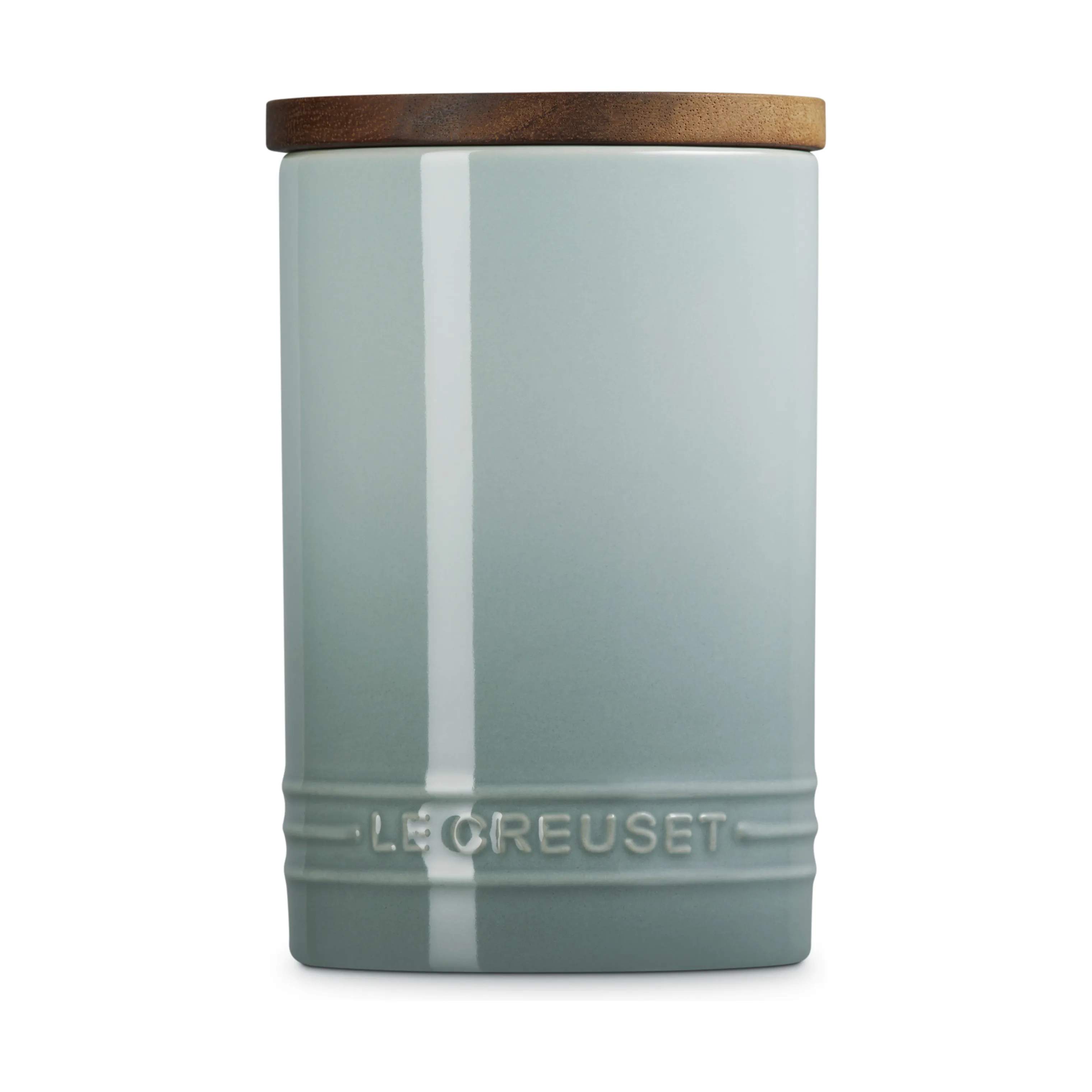 Le Creuset Opbevaringskrukker Signature Opbevaringskrukke m. Låg i Sea Salt, 770 ml, 1
