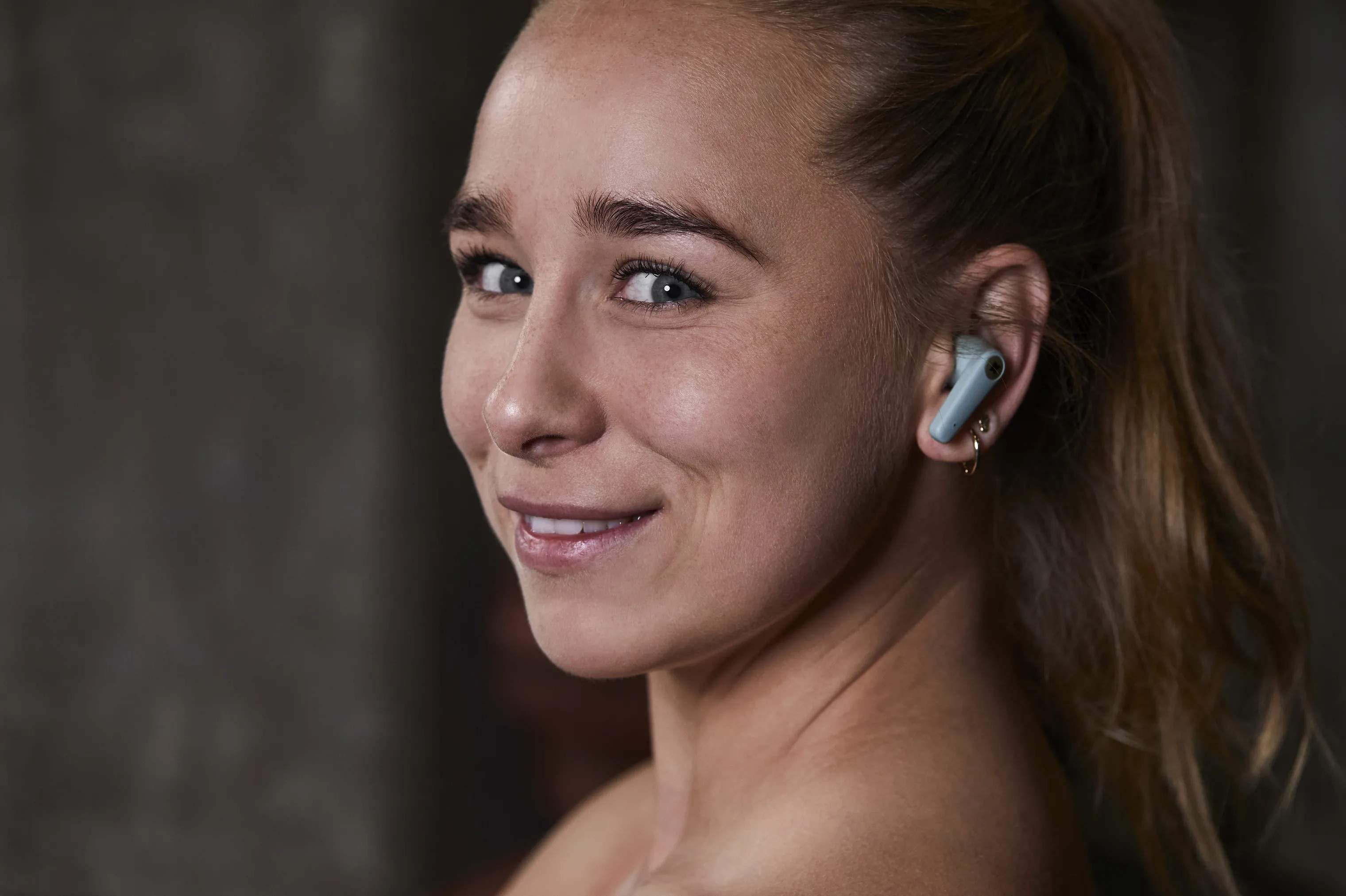 Kreafunk Hovedtelefoner aSENSE Høretelefoner i Dusty Green, 2