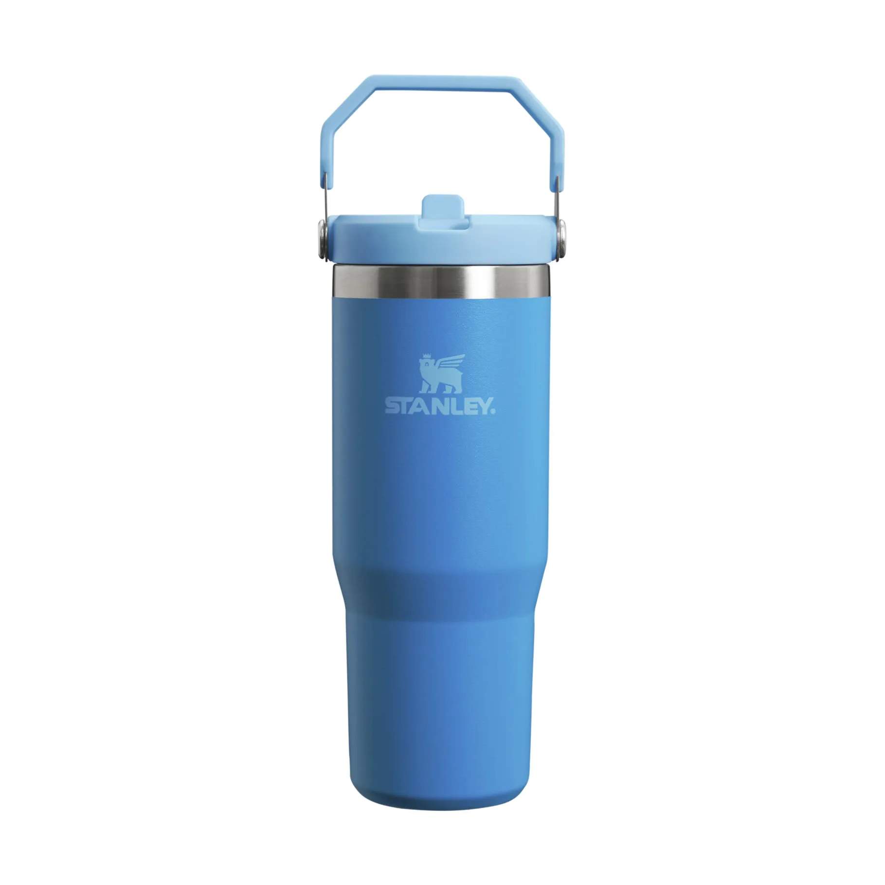 Iceflow Flip Straw Tumbler, azure, large