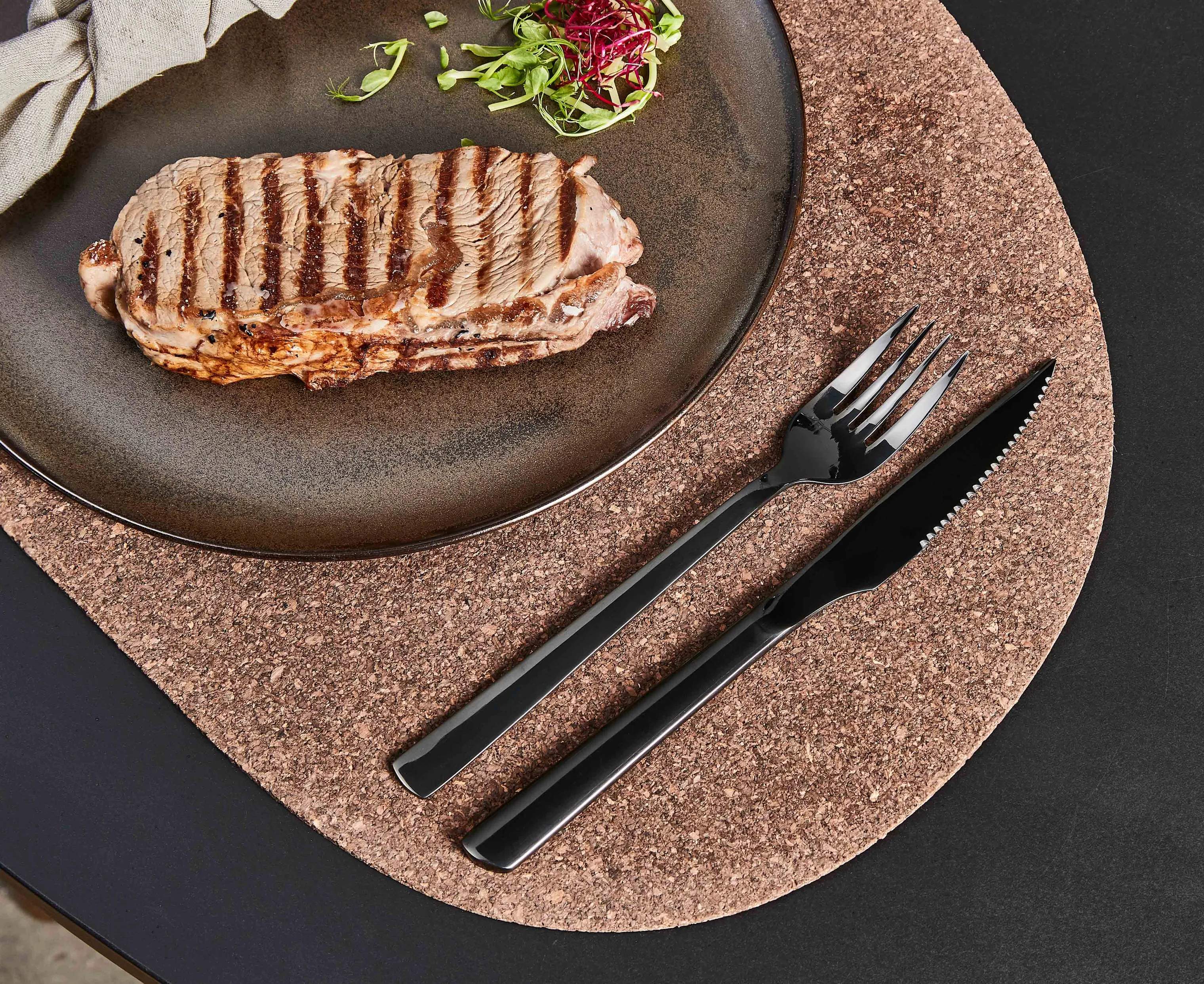 RAW by Aida Bestiksæt Steaksæt - 8 dele i Sort, 3