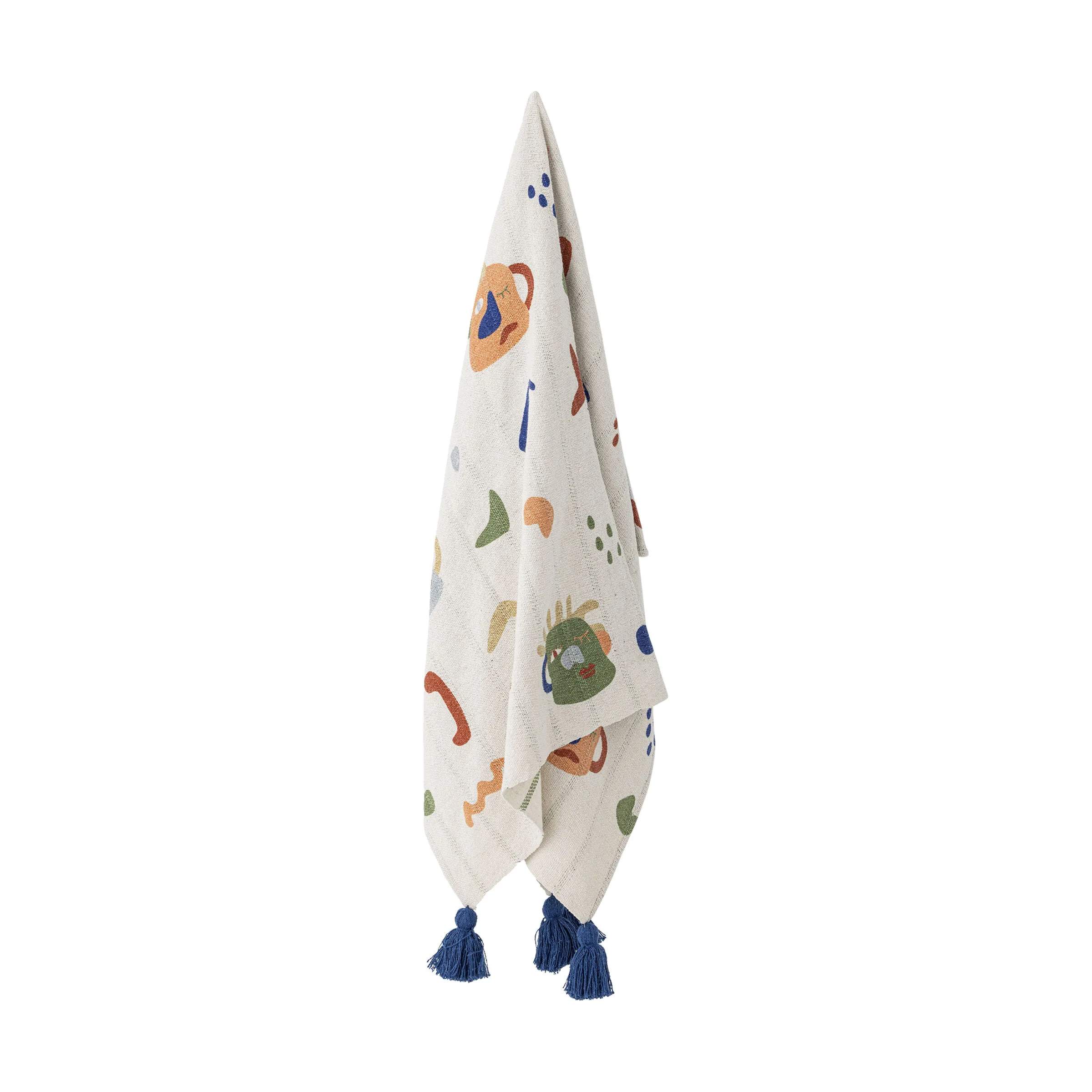 Bloomingville Mini Plaider Sylvie Plaid i Natur, 4