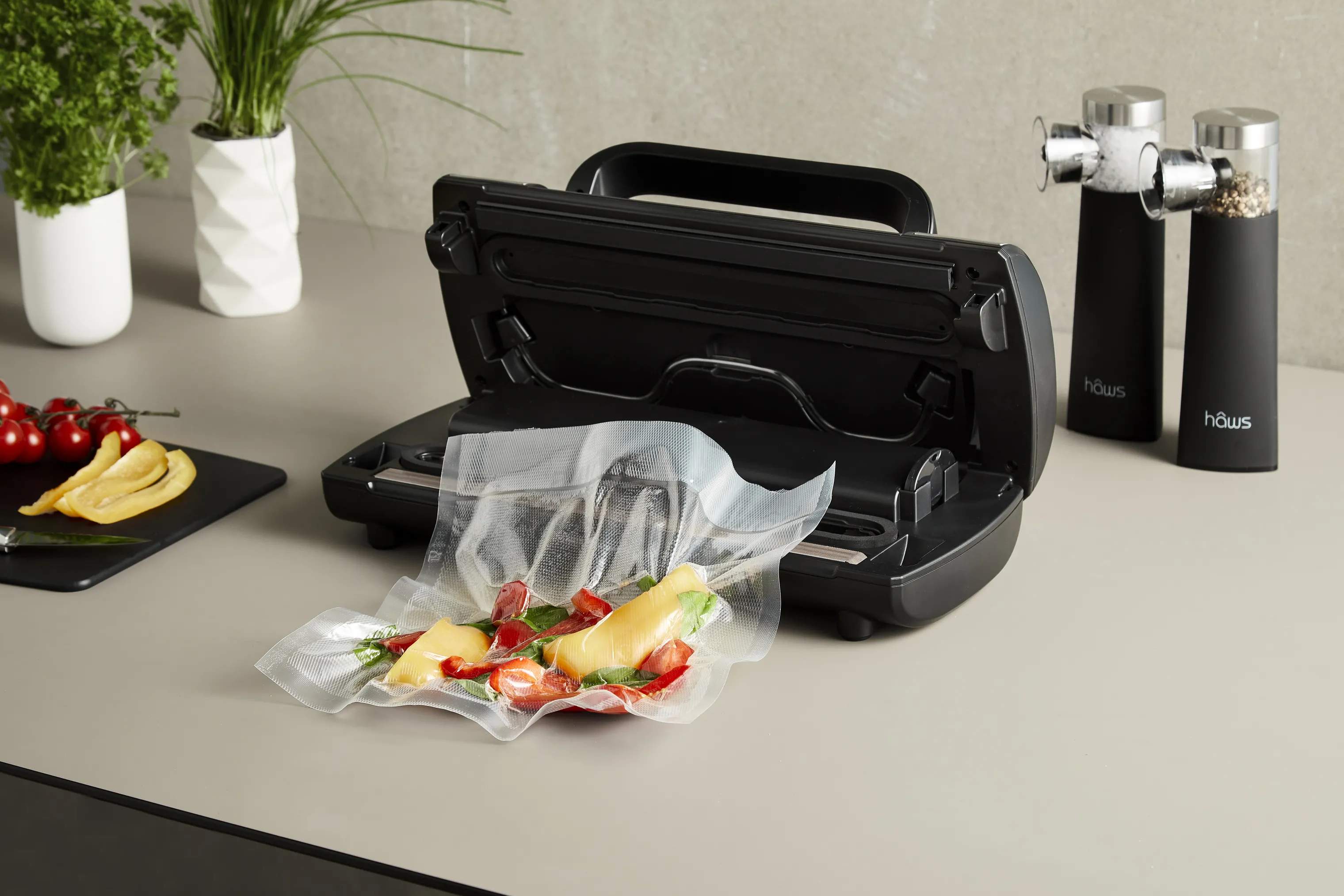 Hâws Vakuumpakkere Vakuumpakker 30-VP3206DF i Sort, 2