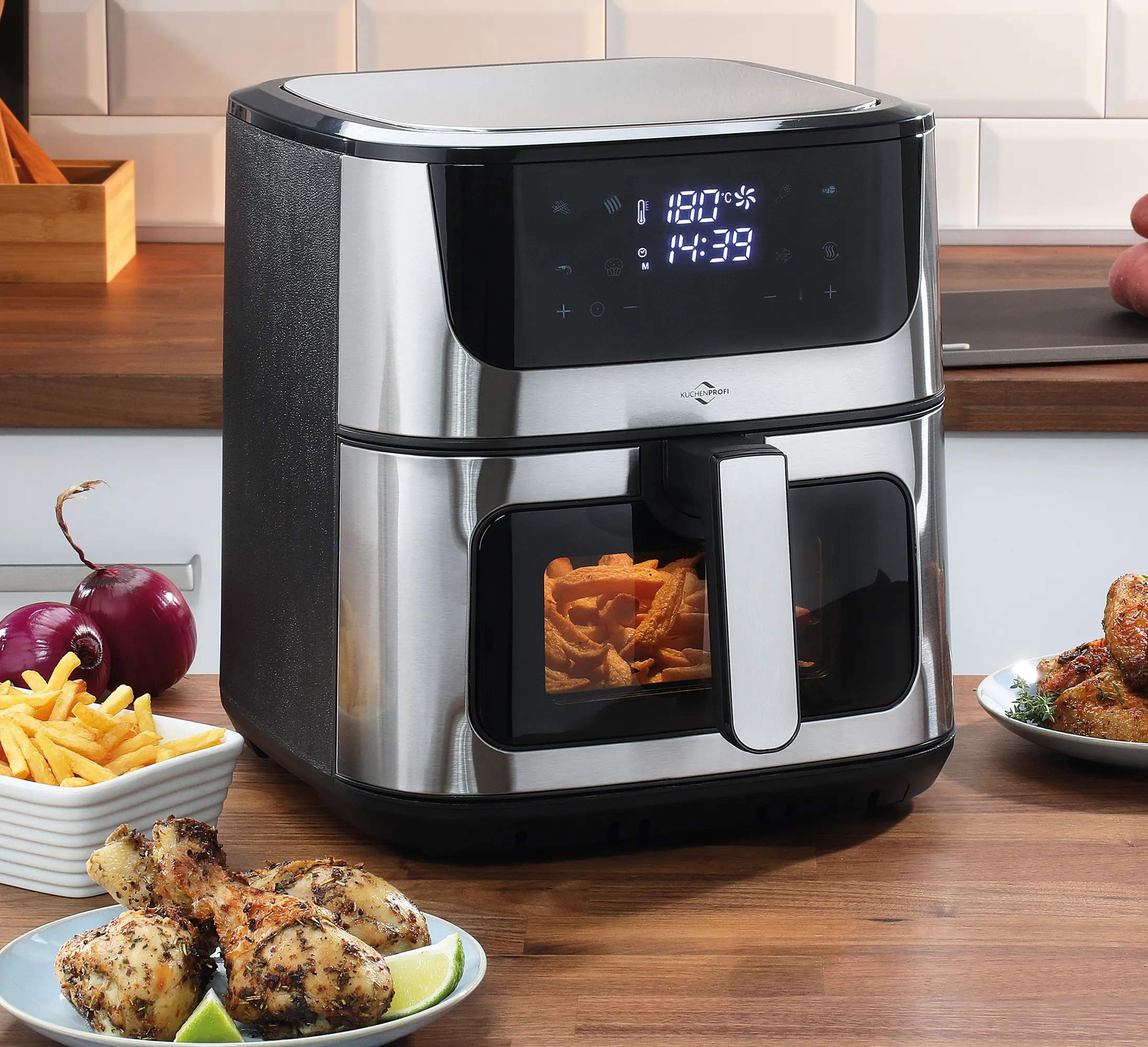 Küchenprofi Airfryers Impuls Airfryer i Grå, 2