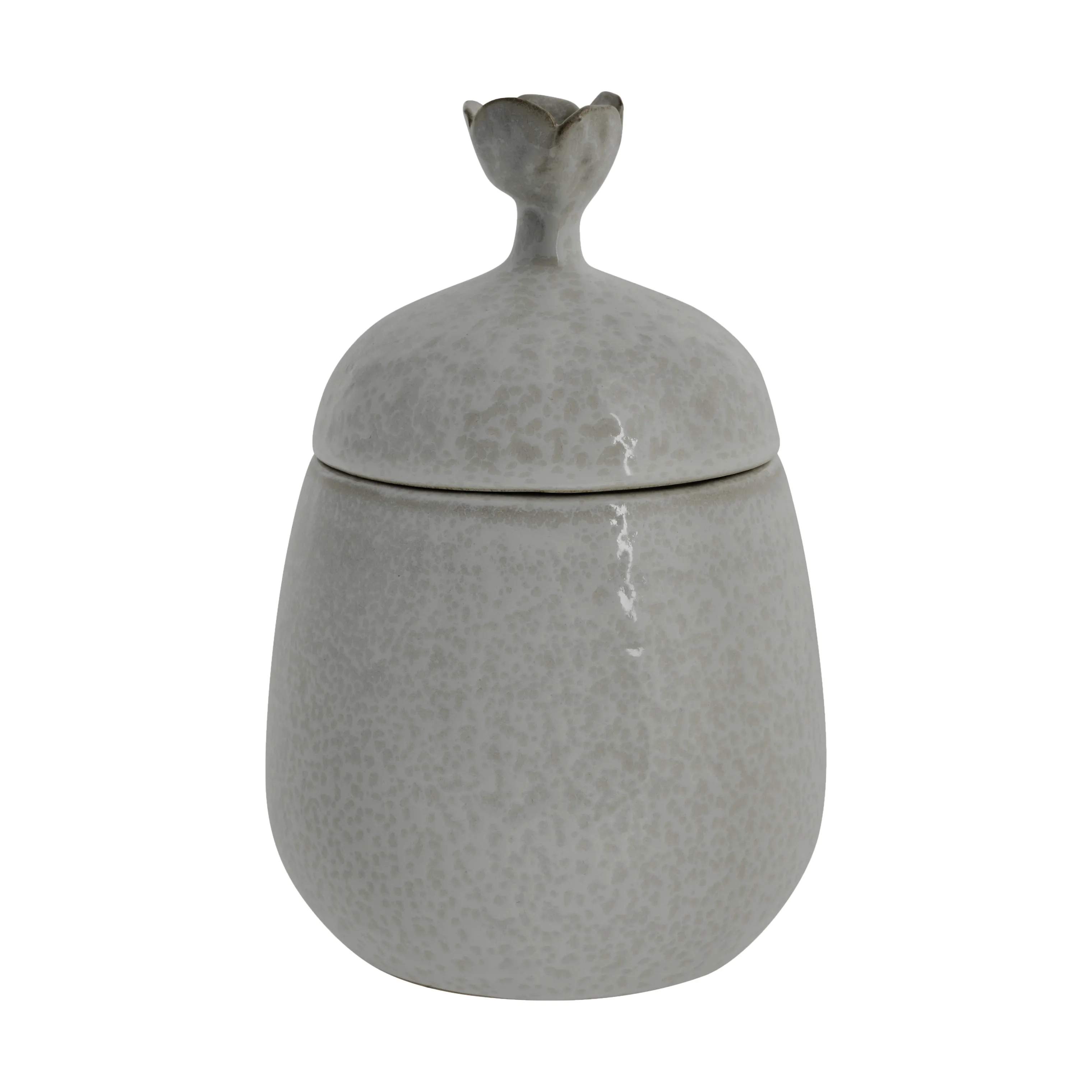 Lene Bjerre Krukker med låg Helinna Krukke i grå, 1