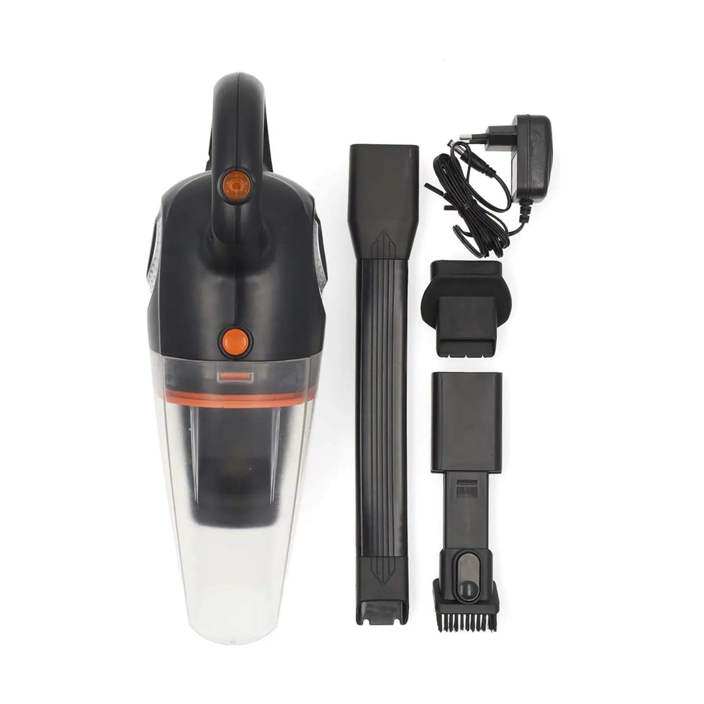 Nedis Håndstøvsugere Wet & Dry Håndstøvsuger i Sort/orange, 3