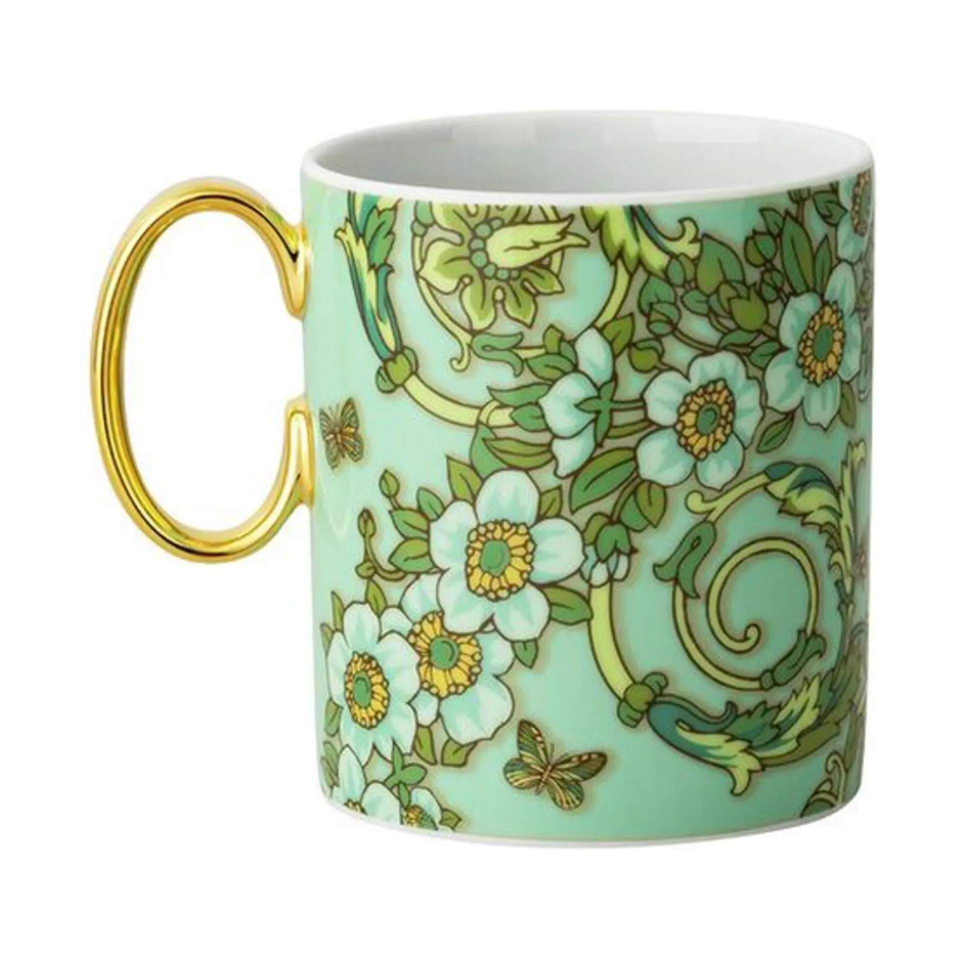 Versace Krus og kopper med hank Le Jardin Krus i Green, 1