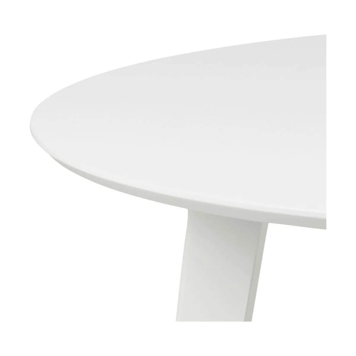 CASA Living Spiseborde Roxby Spisebord i Hvid, 105 cm, 3