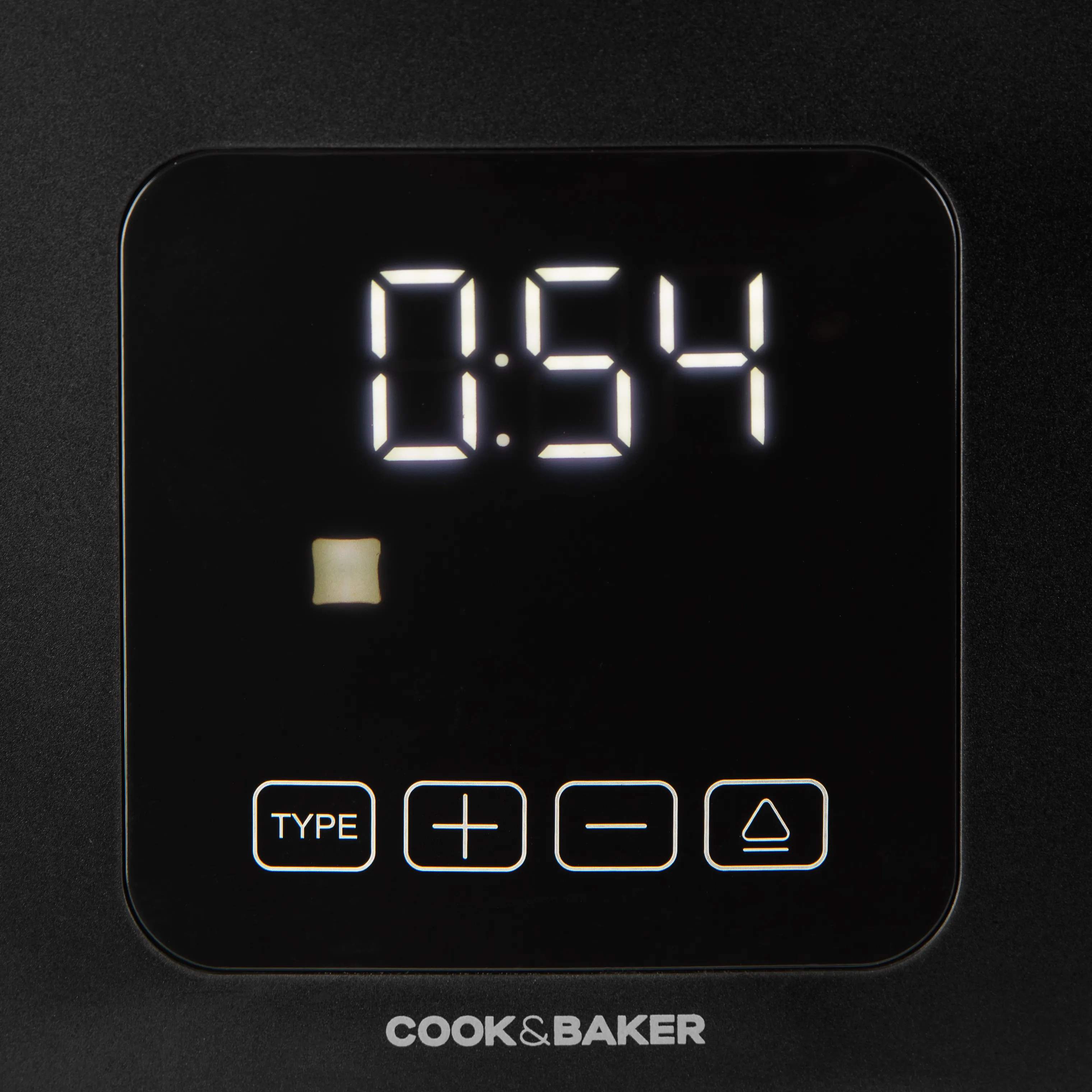 Cook & Baker Brødristere Premium Brødrister i Sort, 5