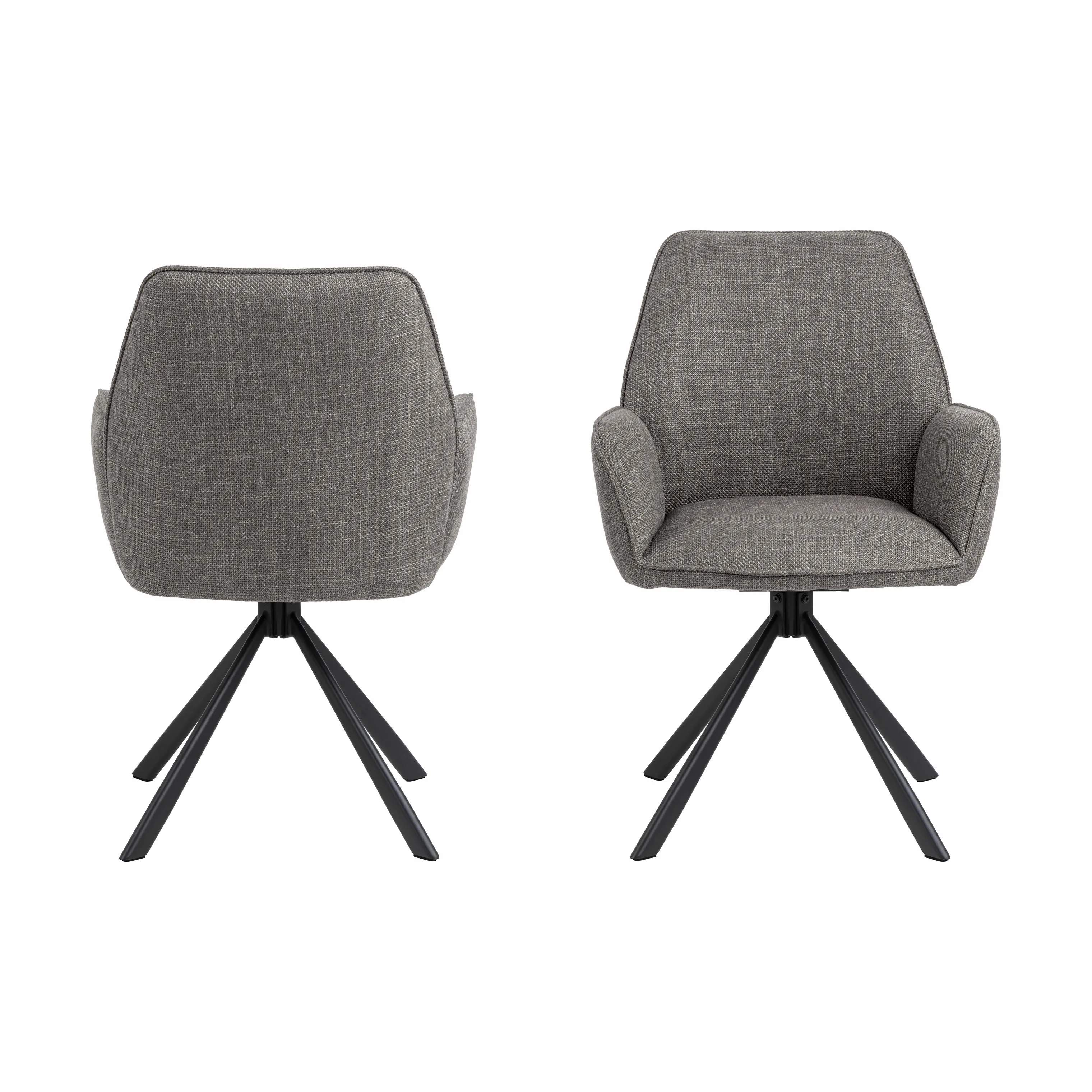 Glenda Spisebordsstol - 2 stk., brun, large