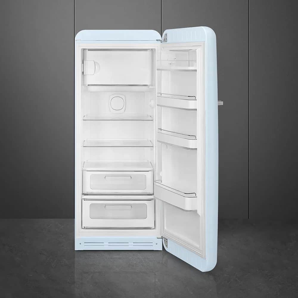 Smeg Køleskabe 50's Style Kølefryseskab i Pastelblå, 2