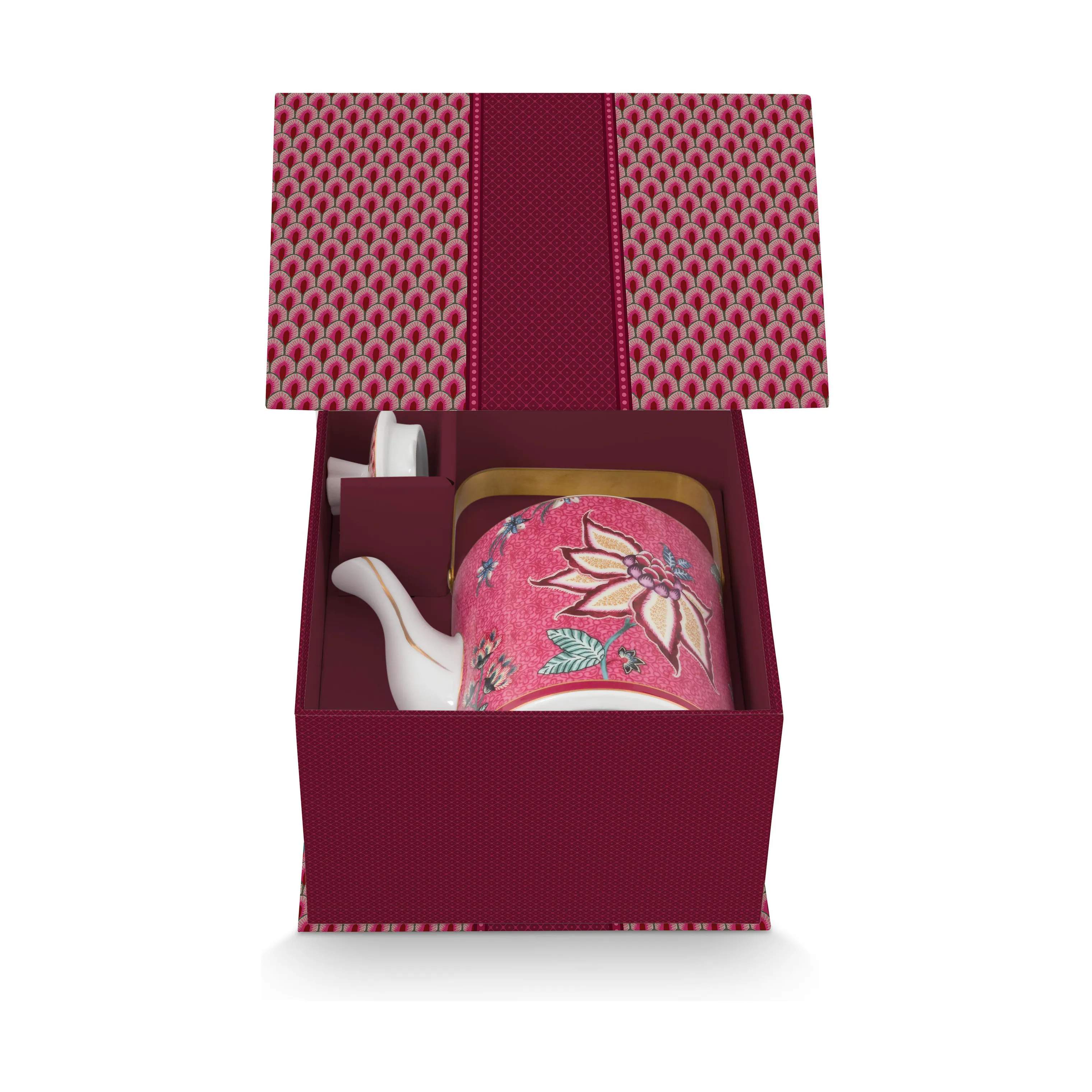 PIP Studio Tekander Flower Festival Tekande i Pink, 4