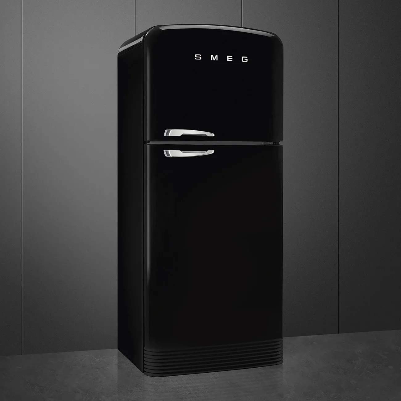 Smeg Køleskabe 50's Style Kølefryseskab i Sort, 3