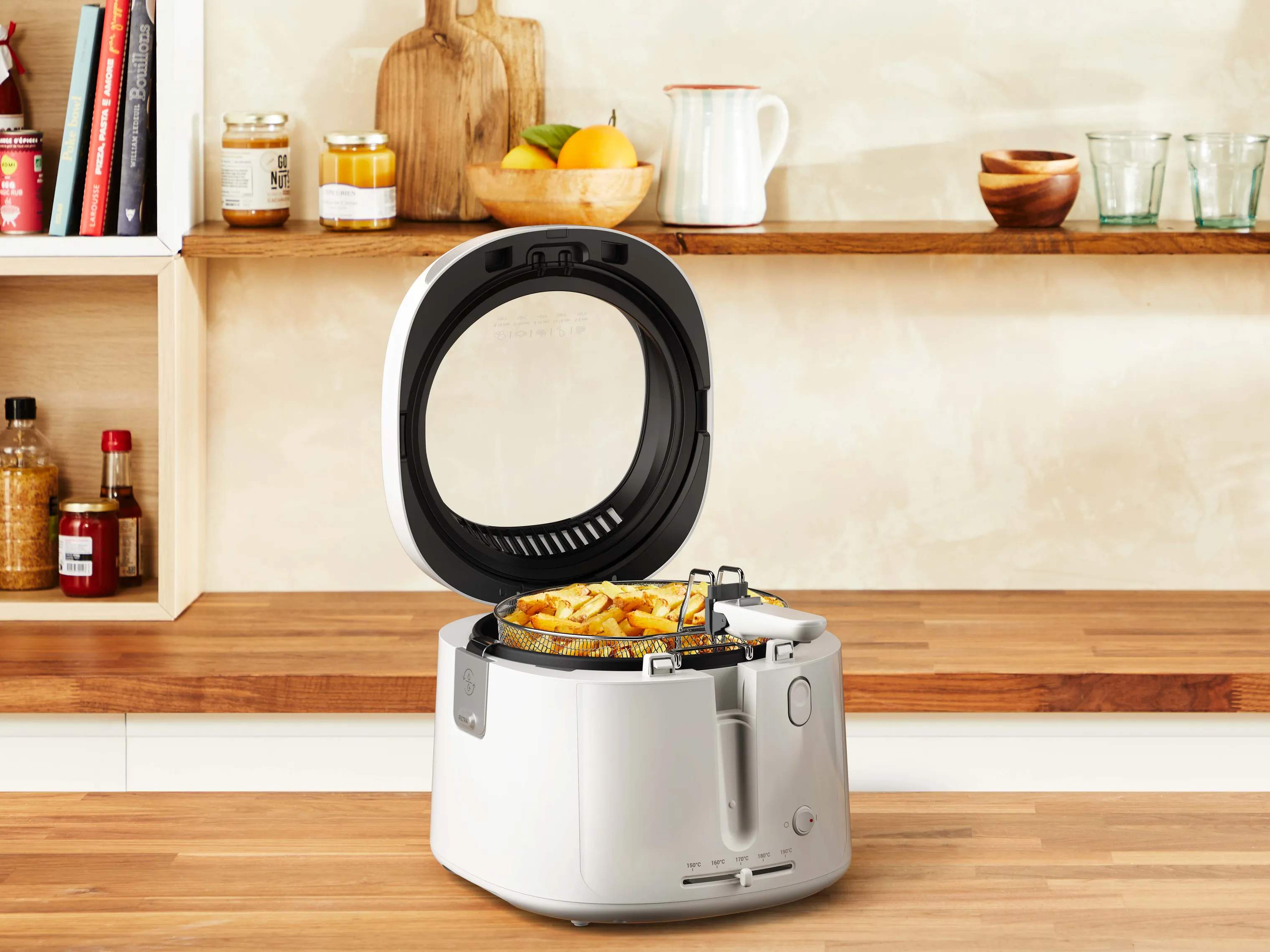 Tefal Frituregryder Frituregryde Filtra Vision i Hvid, 2