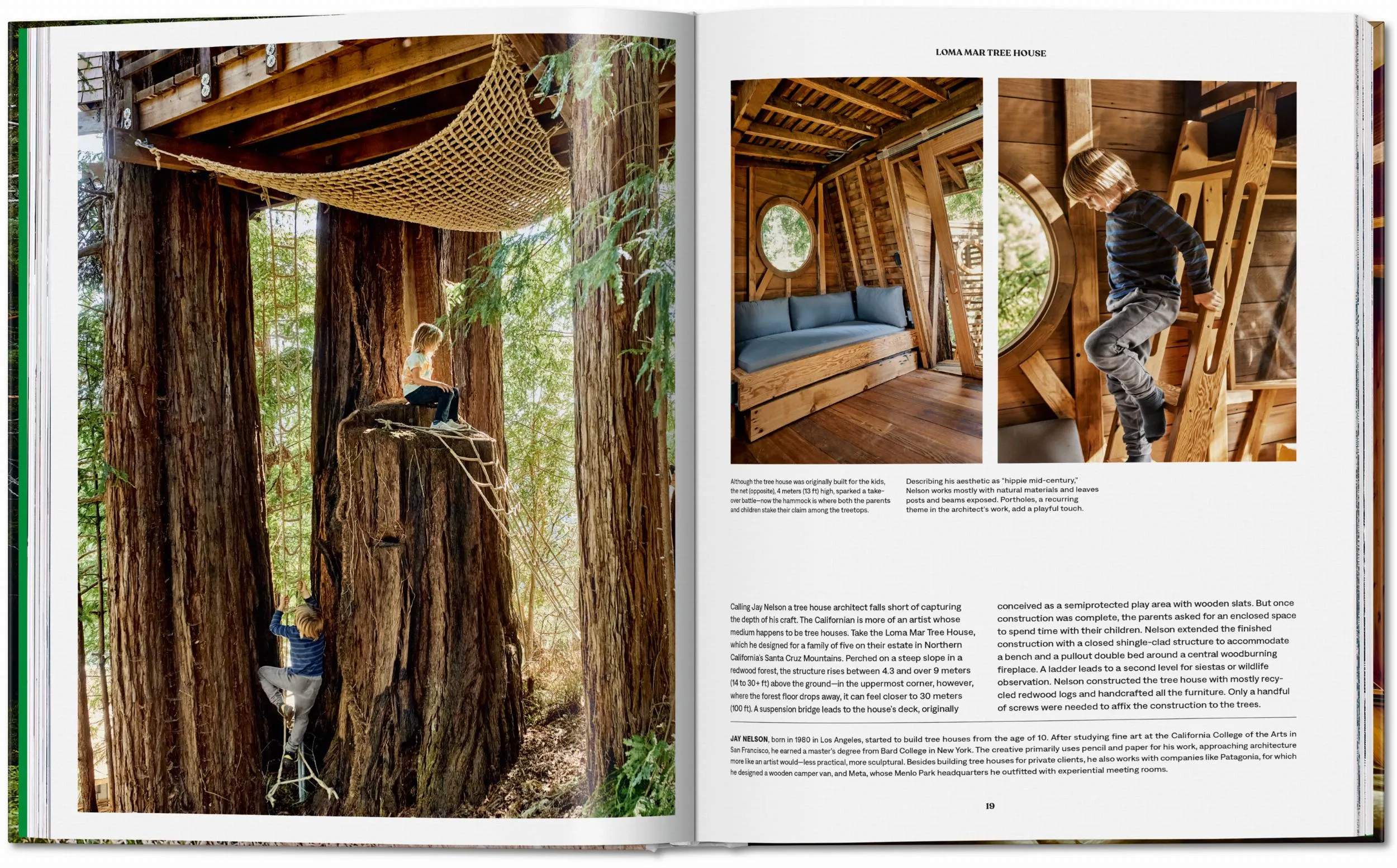 Taschen Bøger Modern Tree Houses i Grøn, 2