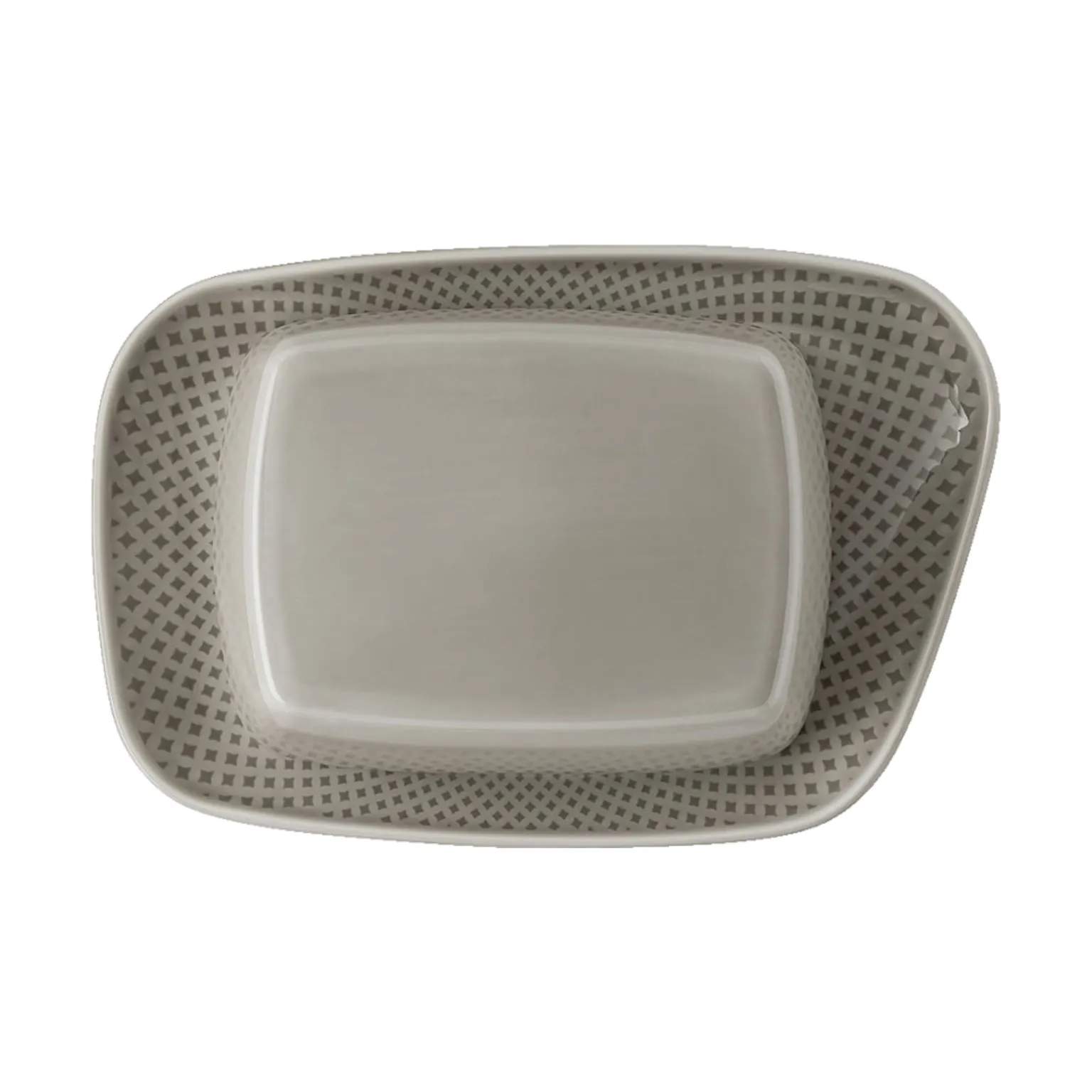 Rosenthal Smørbokse Junto Smørfad i Grå, 2