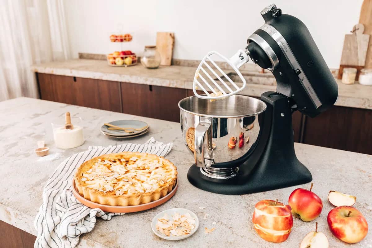 KitchenAid Tilbehør til røremaskiner Mørdejspisker i hvid, 2