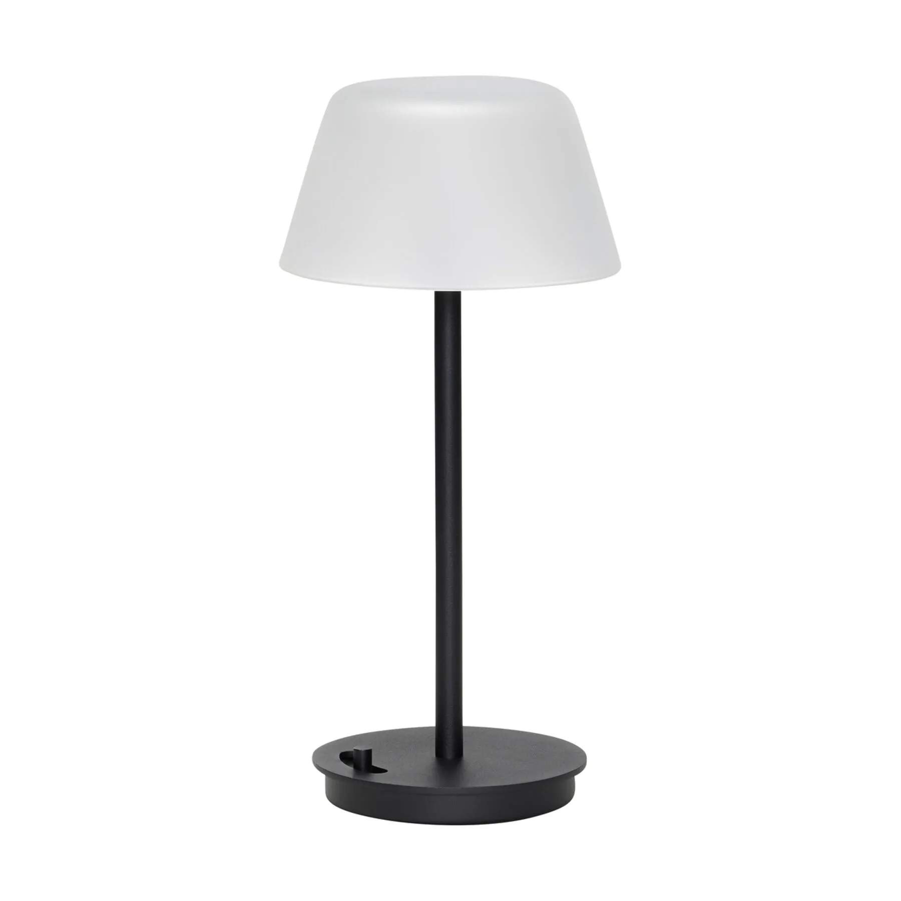 Hübsch Bordlamper Salon Bordlampe i Sort/Hvid, 1