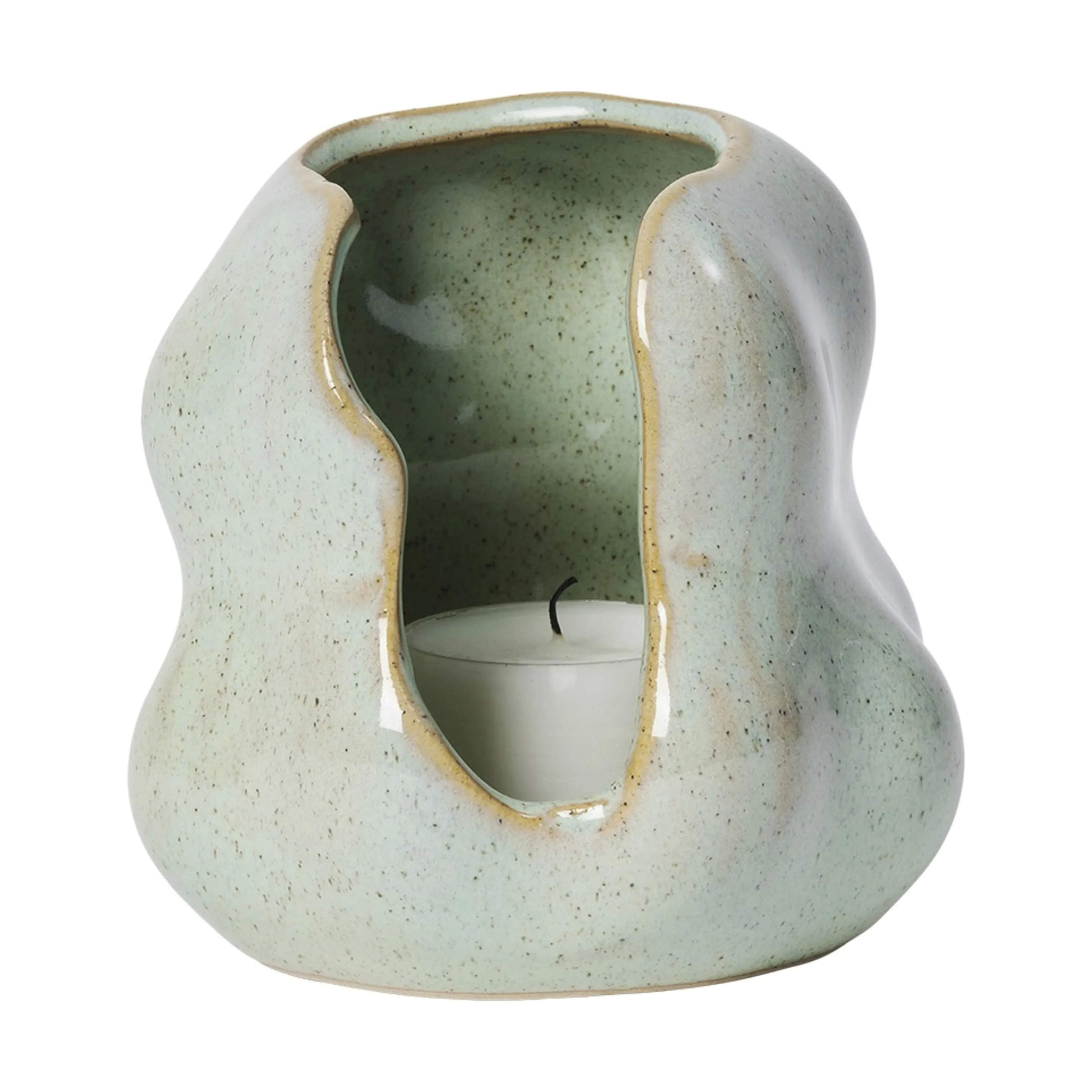 Broste Copenhagen Lanterner Hekla Lanterne i Sage Green, 10 cm, 1