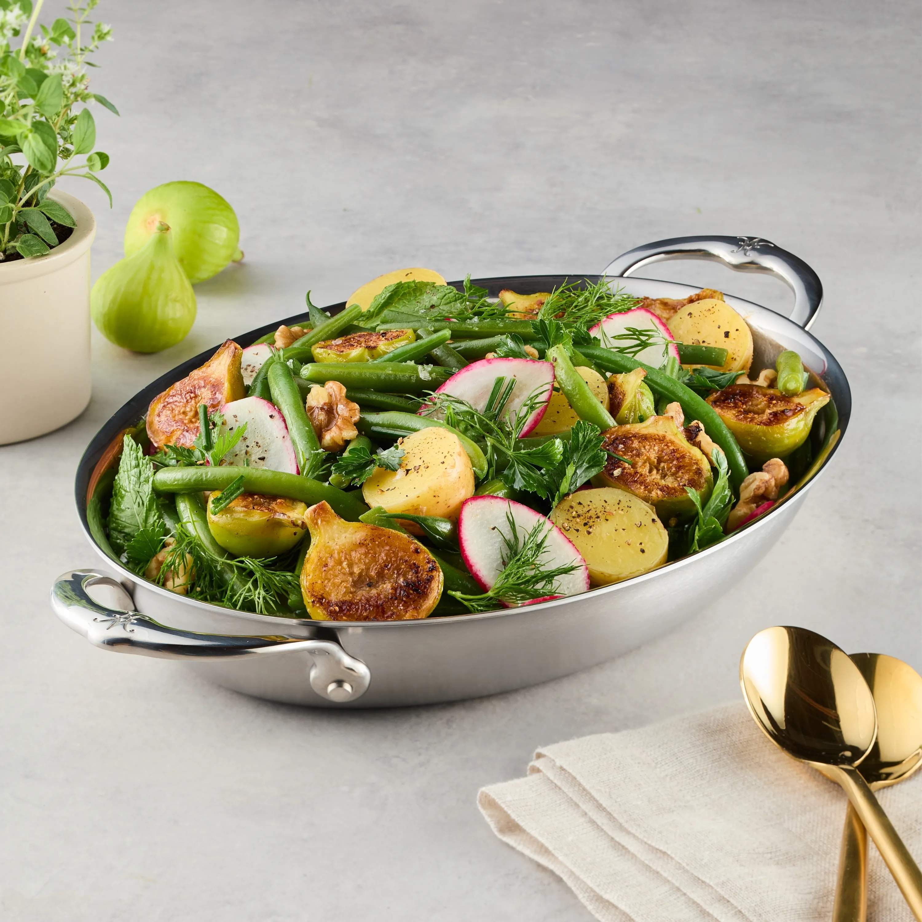 Hestan Ovnfaste fade Provisions Fad i B22,9 x L40,5 cm, 6