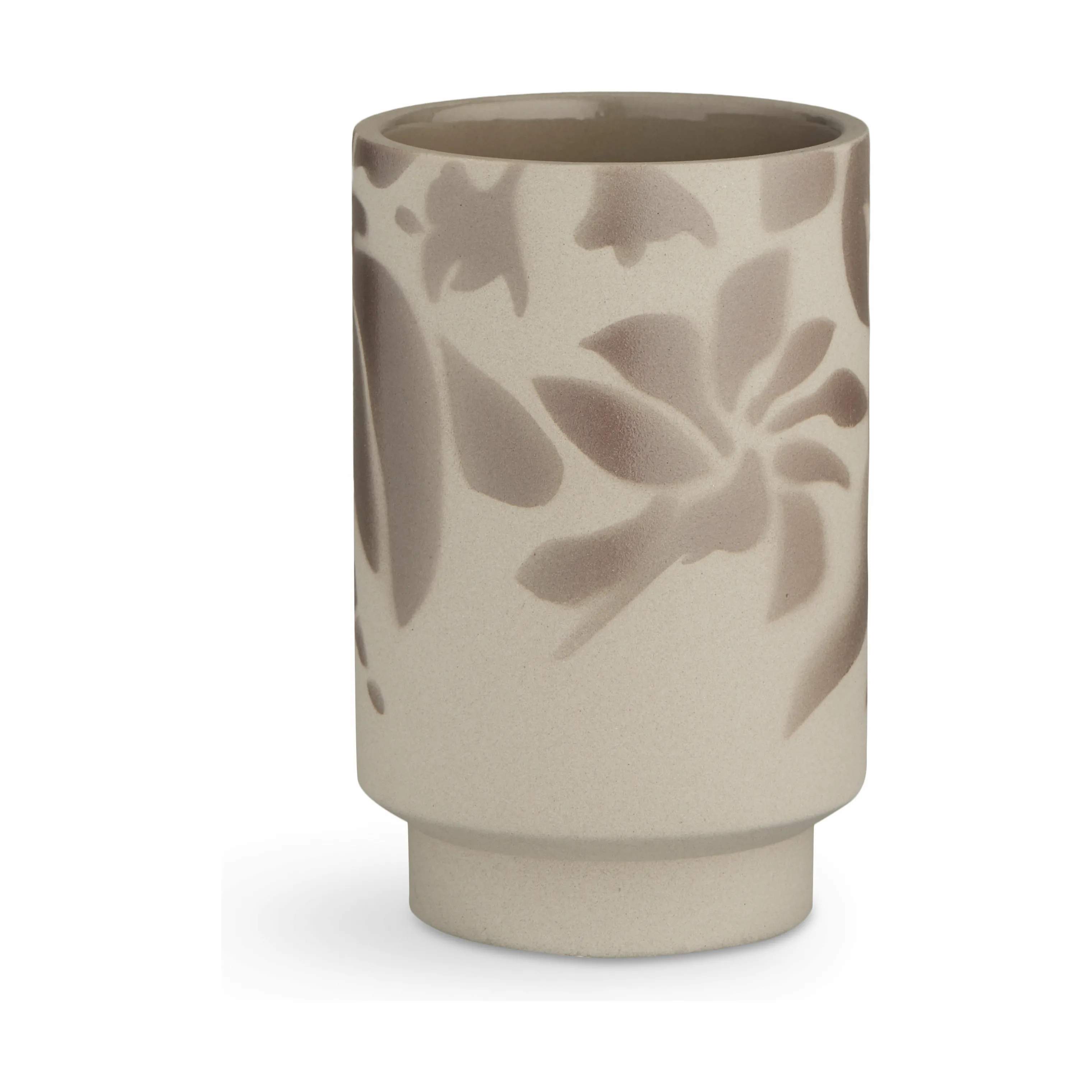 Kabell Vase, støvetrosa, large