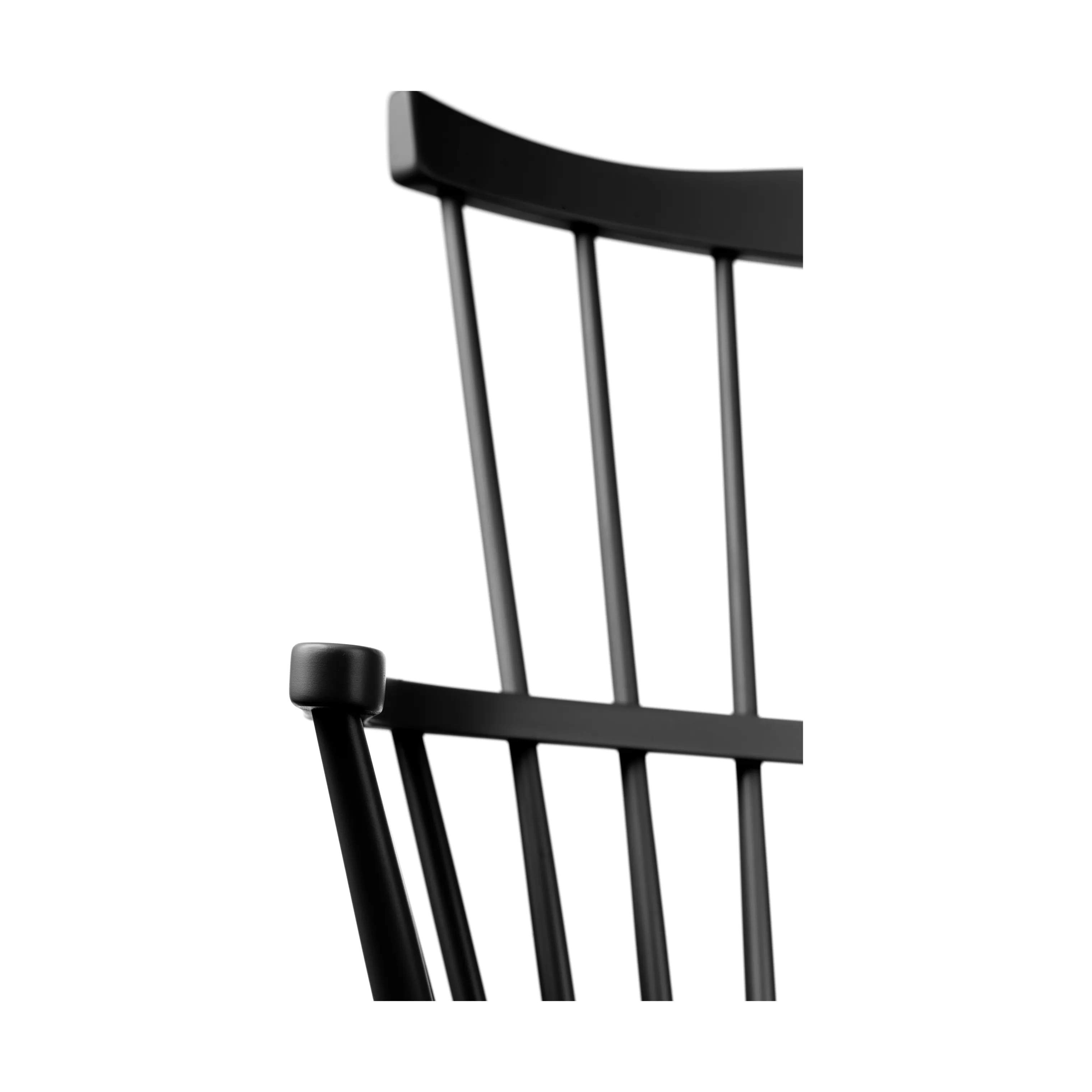 FDB Møbler Bænke J52D Bænk i Jet Black (RAL 9005), 2