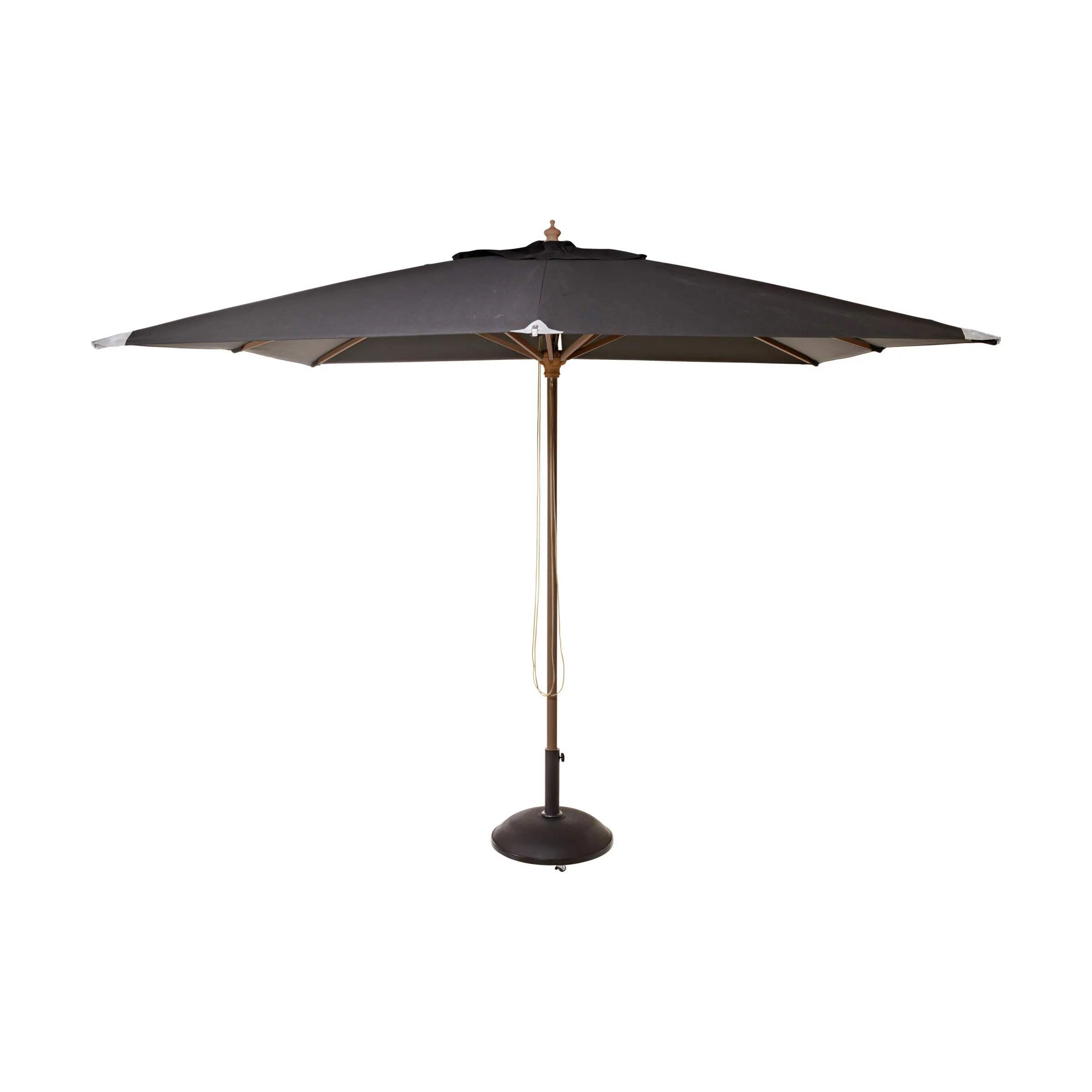 Outdoor Alezio Parasol, sort, large