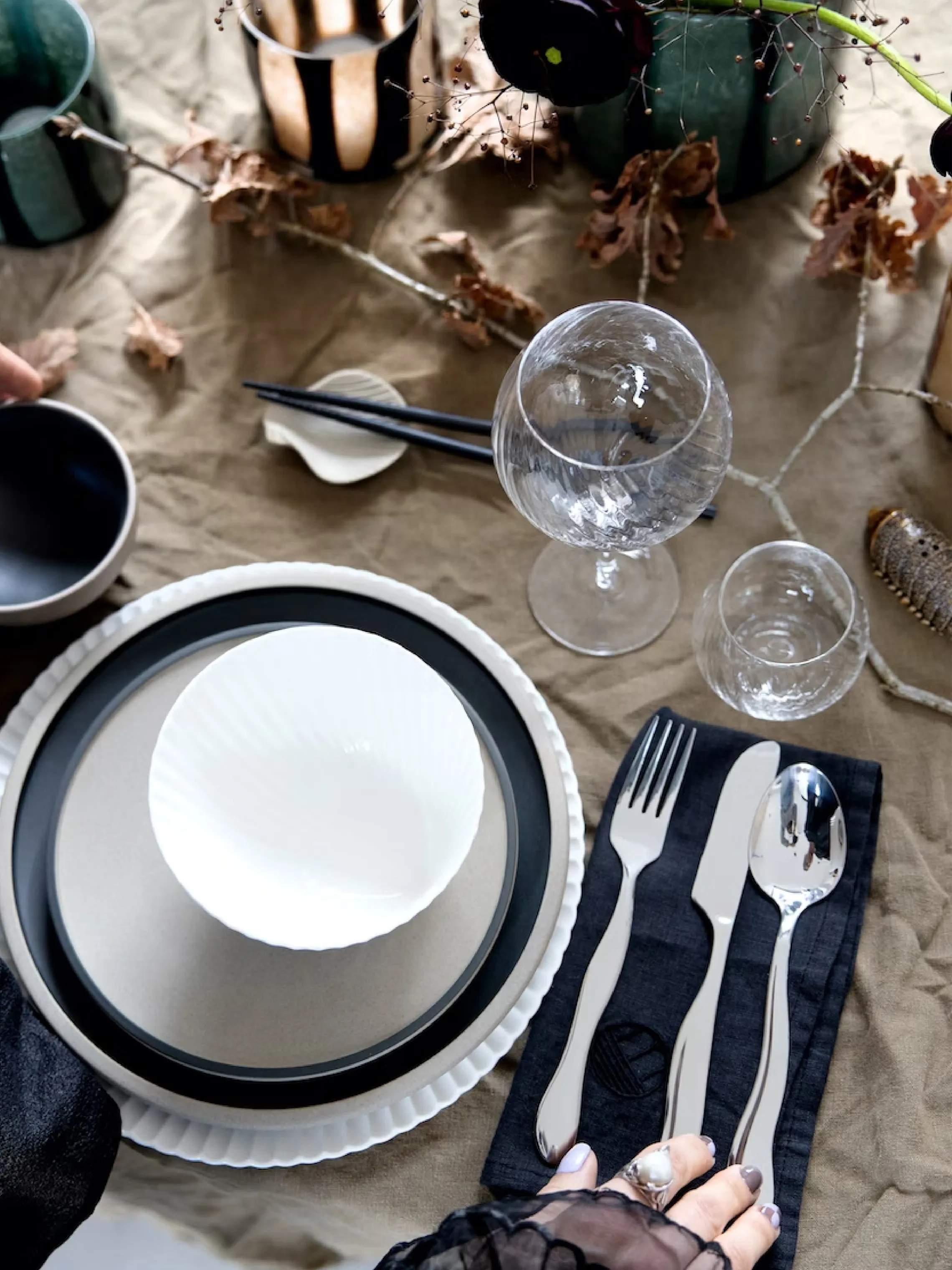 ByOn Kagetallerkener Sea collection Tallerken i Hvid, 2