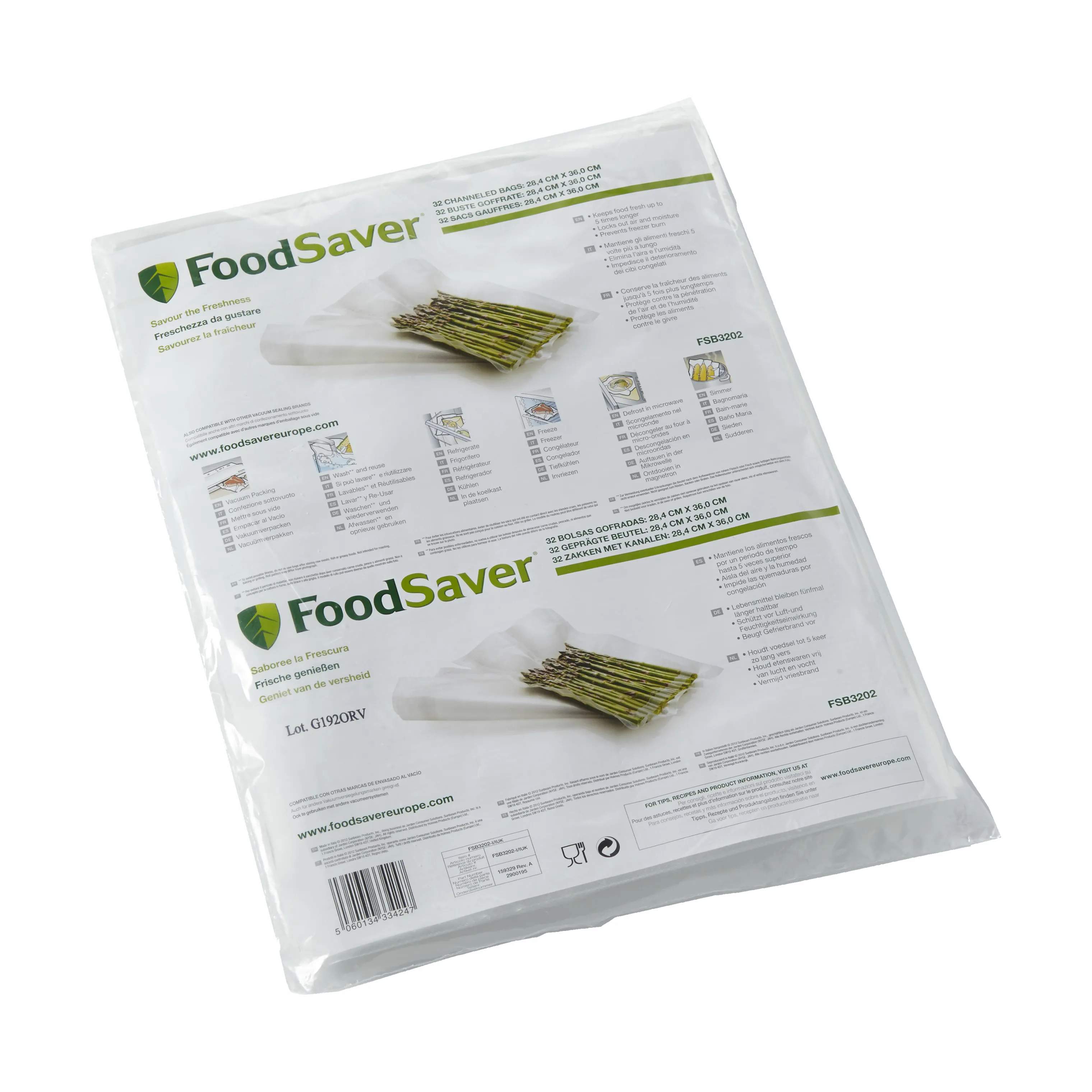 FoodSaver Vakuumposer Vakuumposer - 32 stk. i Klar, 2