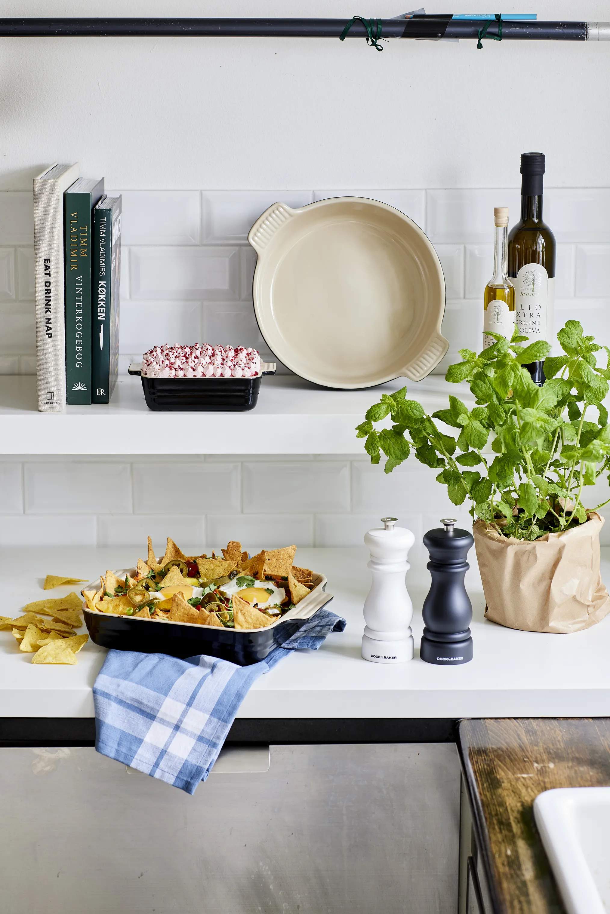 Cook & Baker Kværnsæt Kværnsæt - 2 dele i Sort/hvid, 3