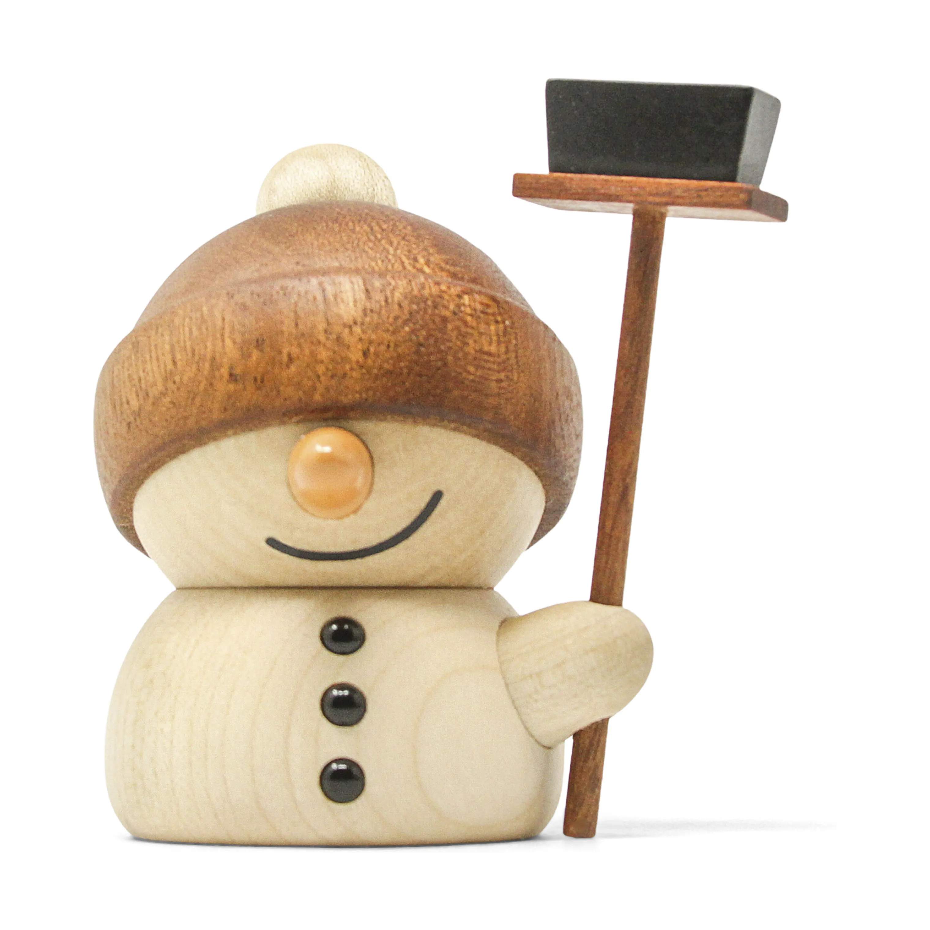 FableWood Julefigurer Snowman - Flurry i Ahorn/sapele, 1