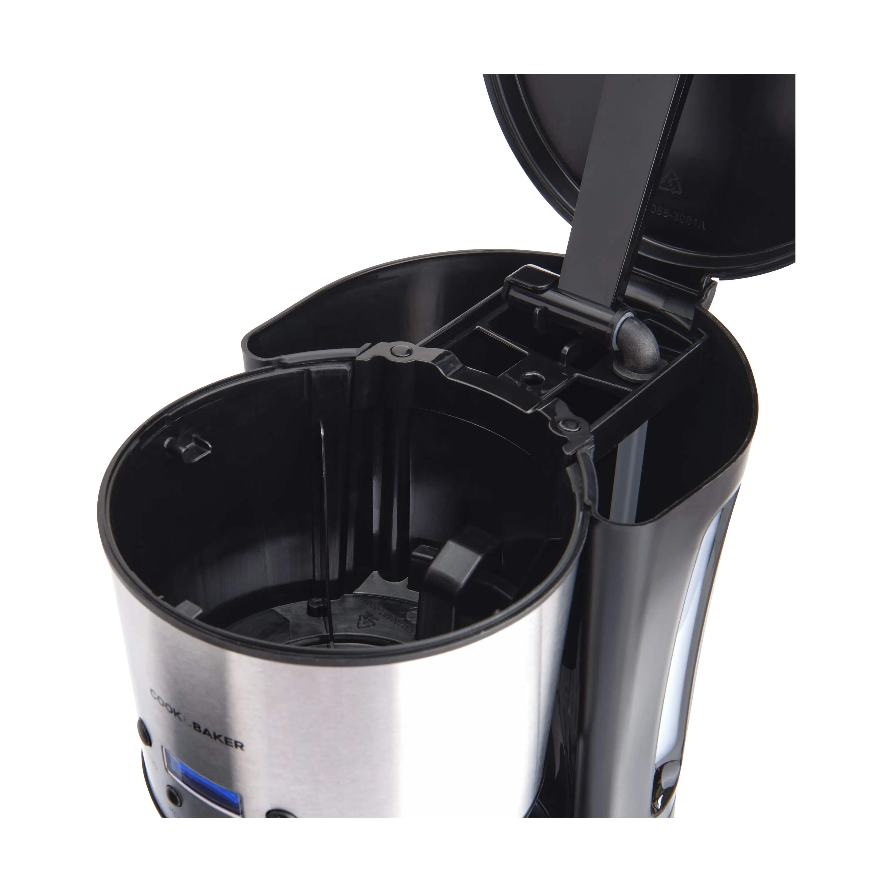 Cook & Baker Kaffemaskiner Kaffemaskine i stål, 6