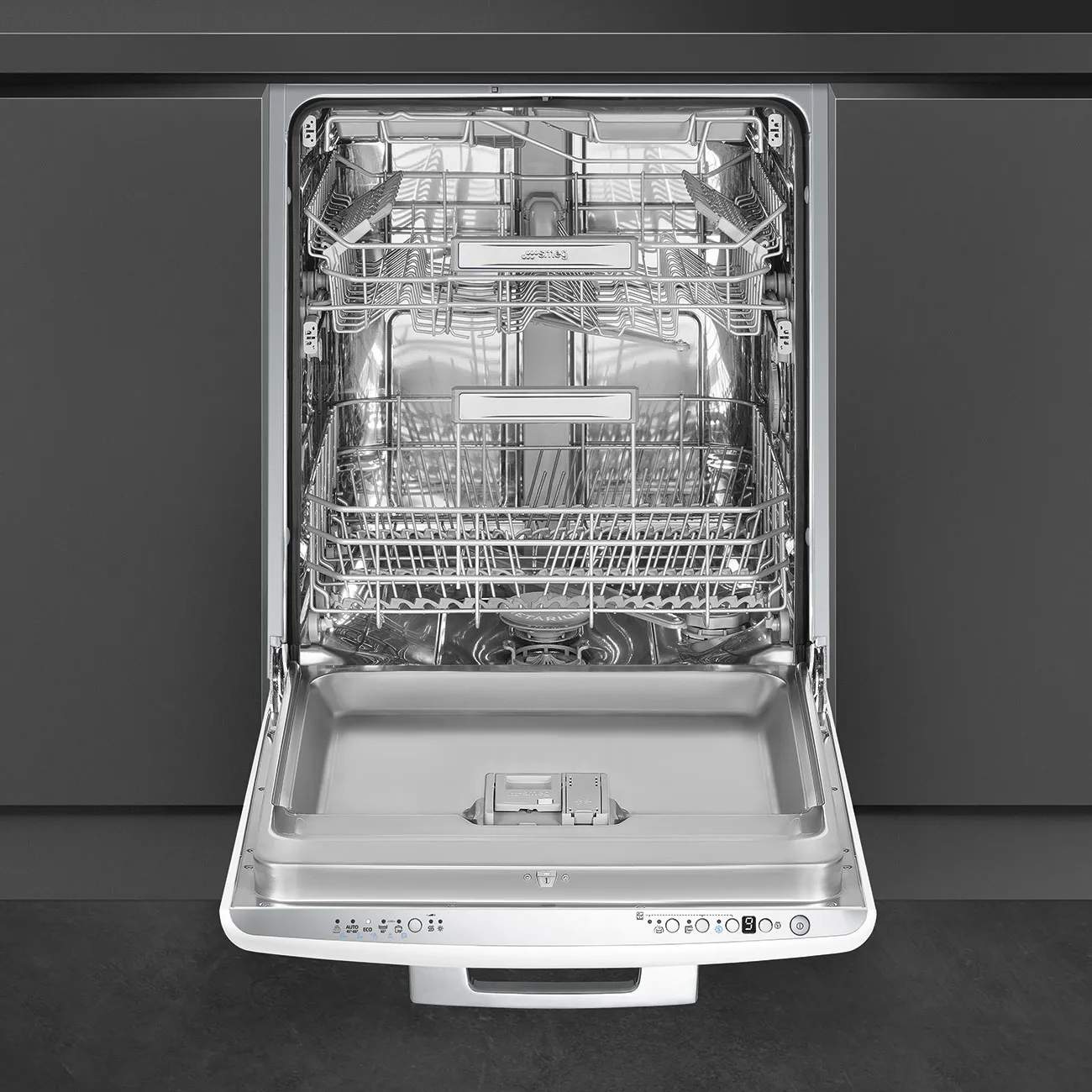 Smeg Opvaskemaskiner 50's Style Opvaskemaskine i Hvid, 2
