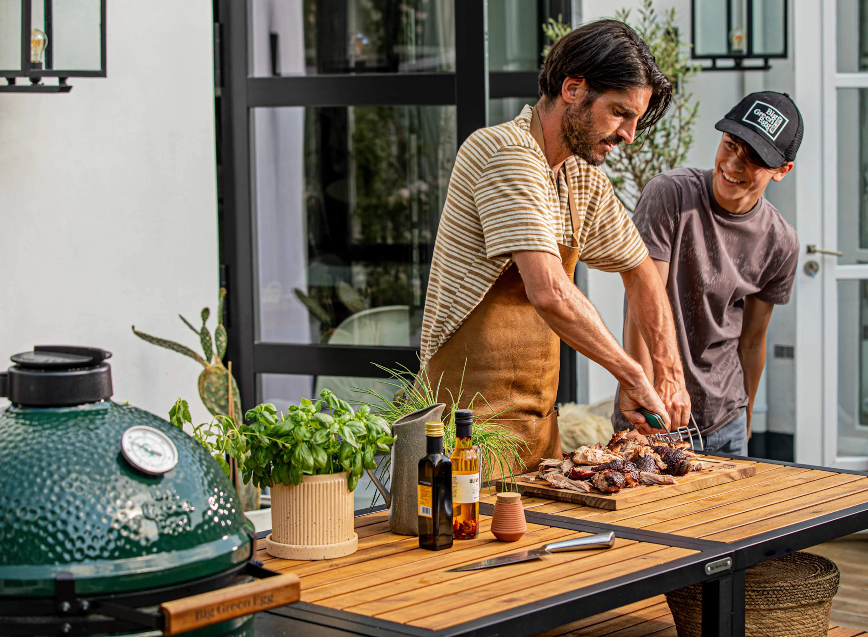 Big Green Egg Øvrigt grilltilbehør Cooking tools Kødkløer i Grøn, 2
