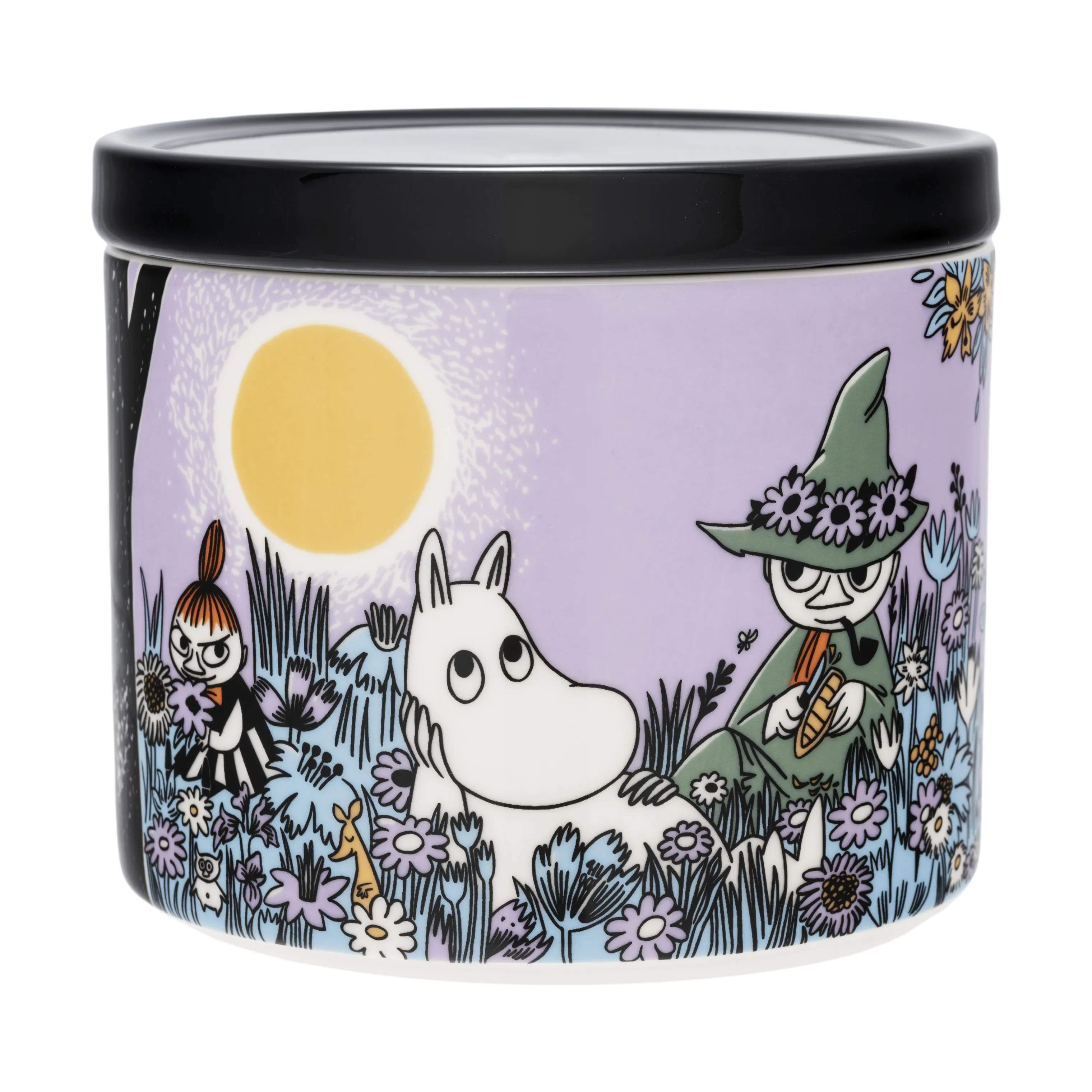 Moomin Arabia Krukker med låg Moomin special Krukke - Venner for evigt i Venner for evigt, 700 ml, 1