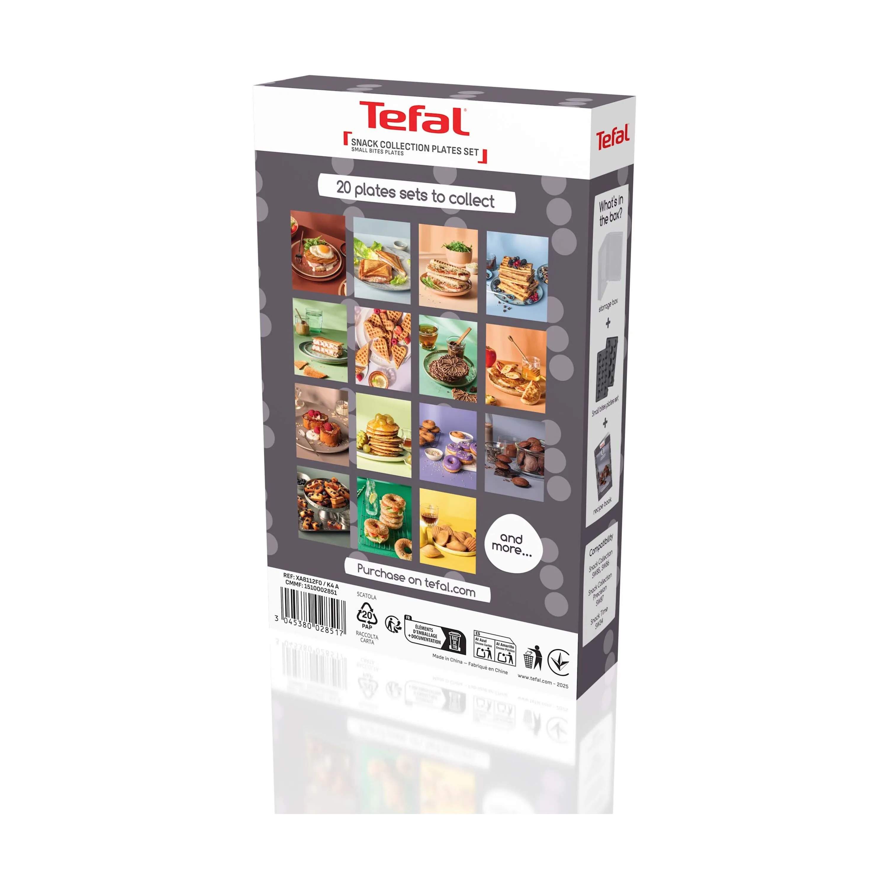 Tefal Bordgrill Snack Collection Plade - Små bidder i Små bidder, 5