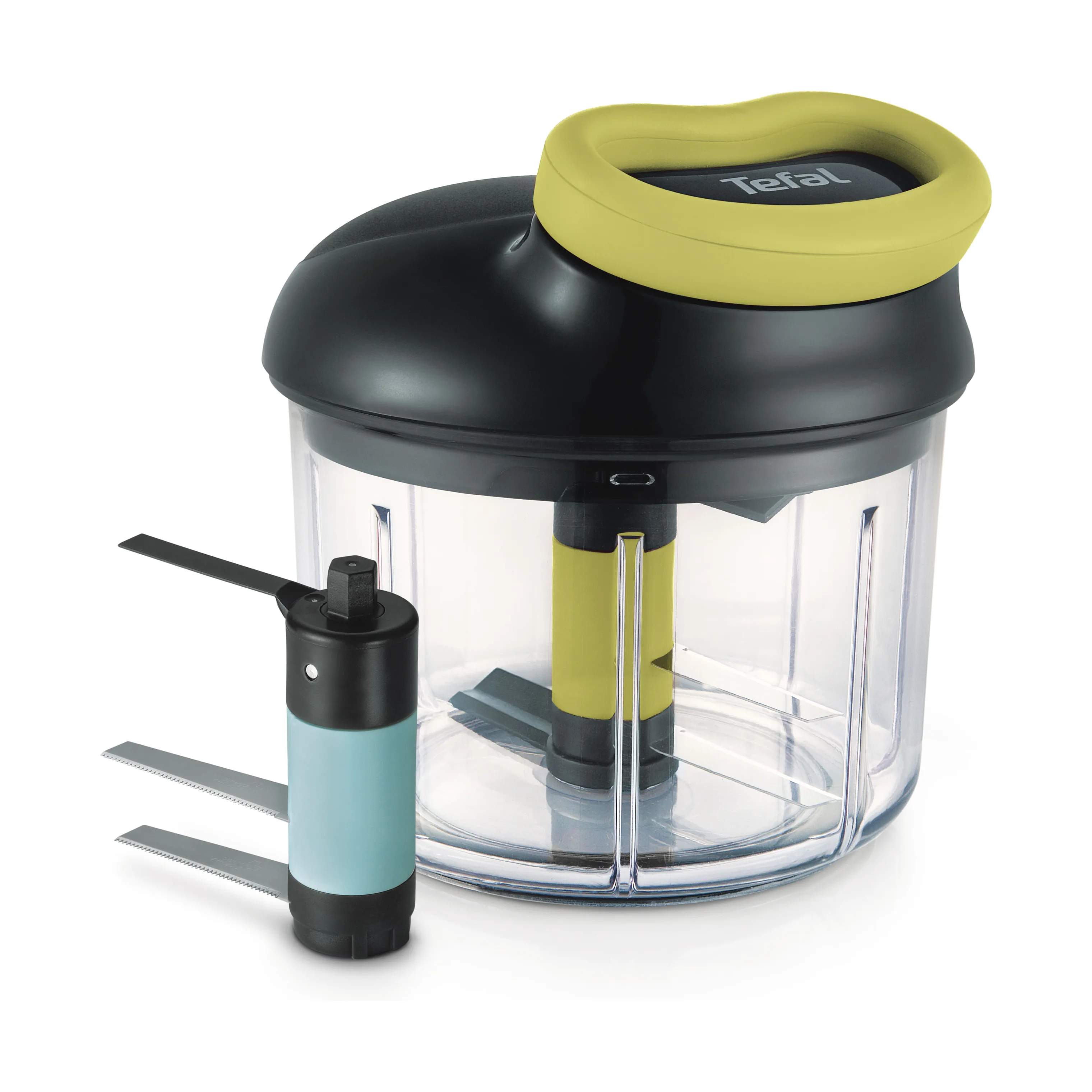 Tefal Minihakkere 5 second chopper Minihakker i Klar / Sort / Grøn, 1