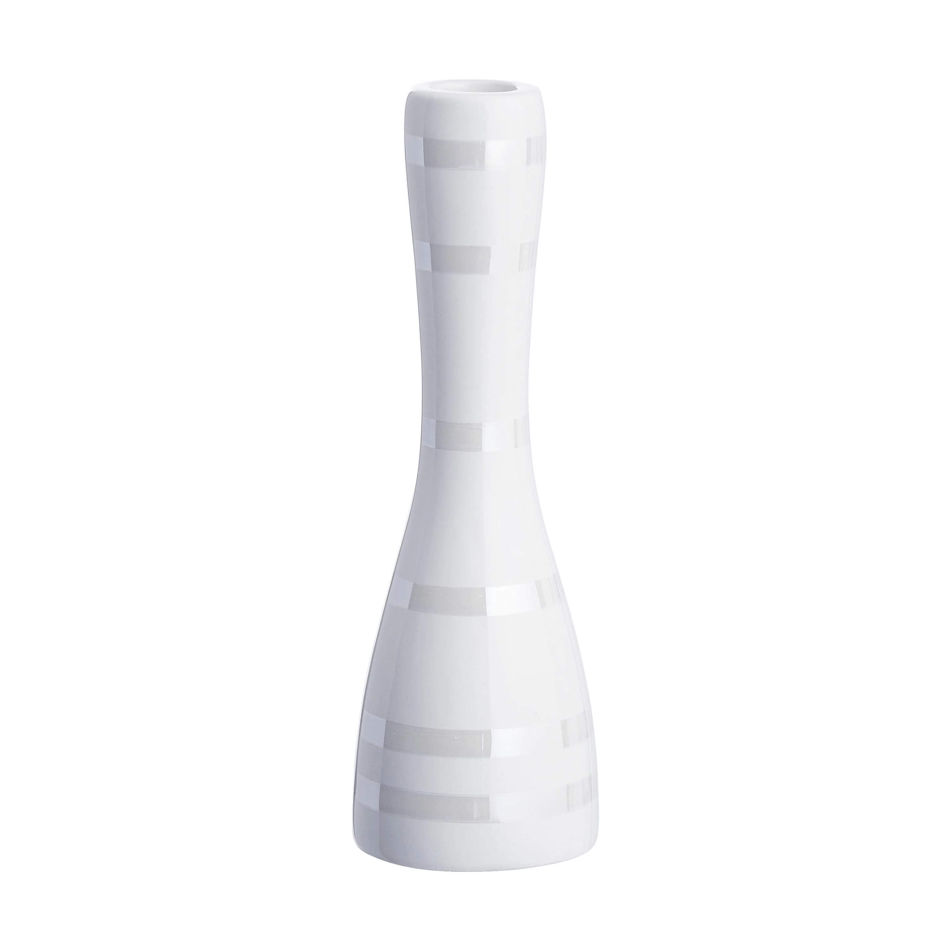 Omaggio Lysestage, hvid/perlemor, large