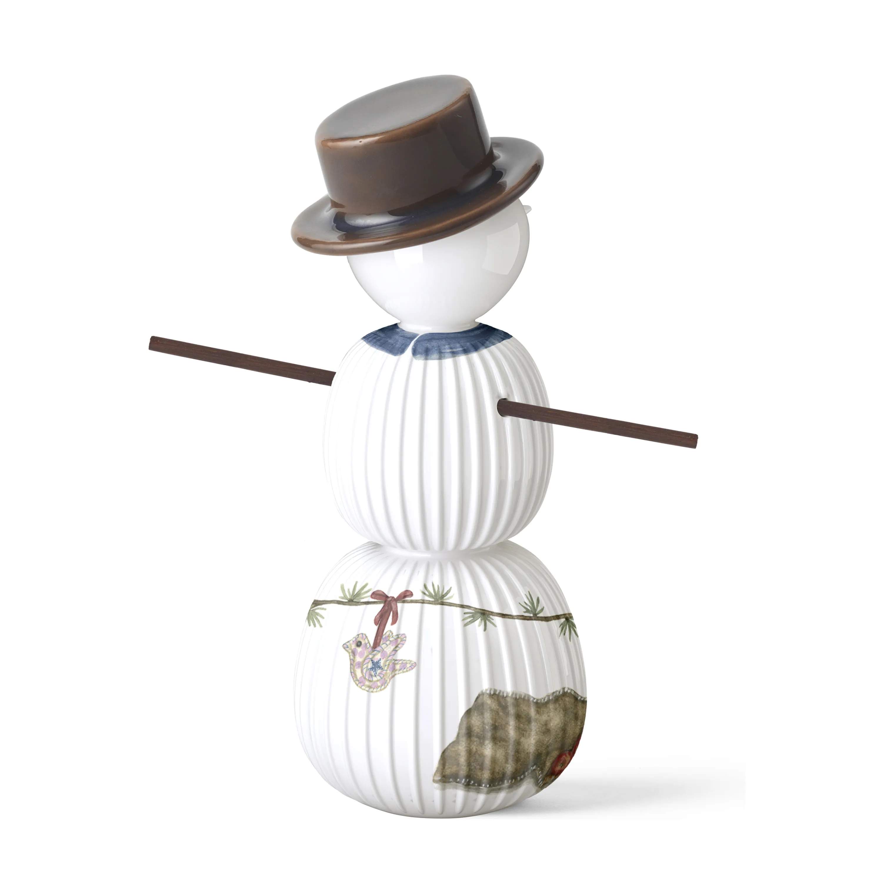 Kähler Julefigurer Hammershøi Jul Snemand i 21 cm, 4