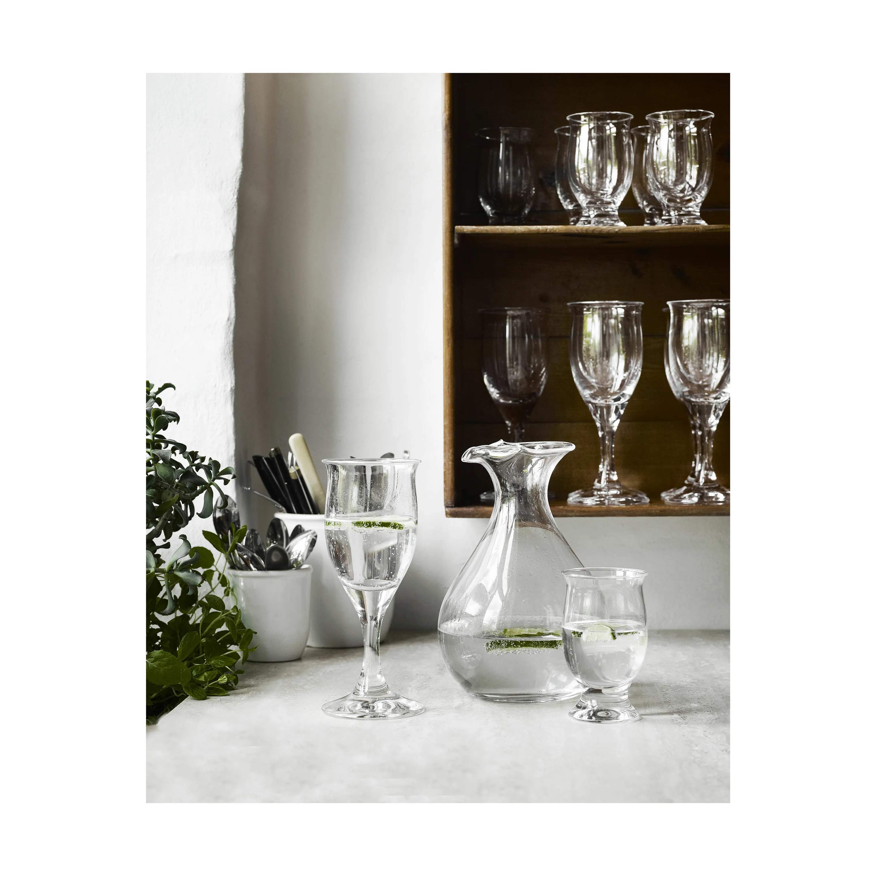 Holmegaard Rødvinsglas Idéelle Rødvinsglas i Klar, 28 cl, 3