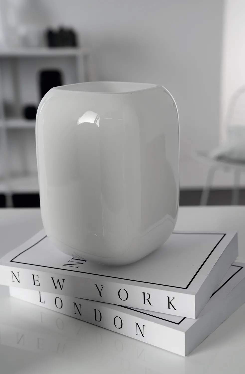 Leonardo Vaser Milano Vase i Hvid, 3