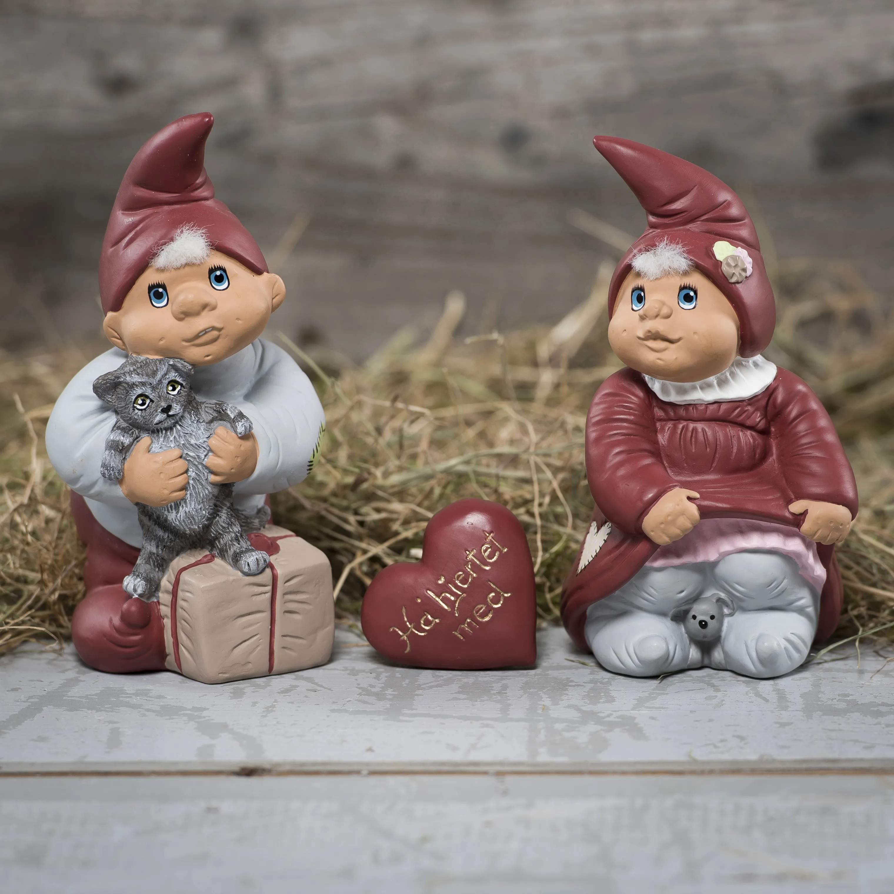 Klarborg Nisser Årsnissepar 2015 - Uffe & Andrea i 13 cm, 2