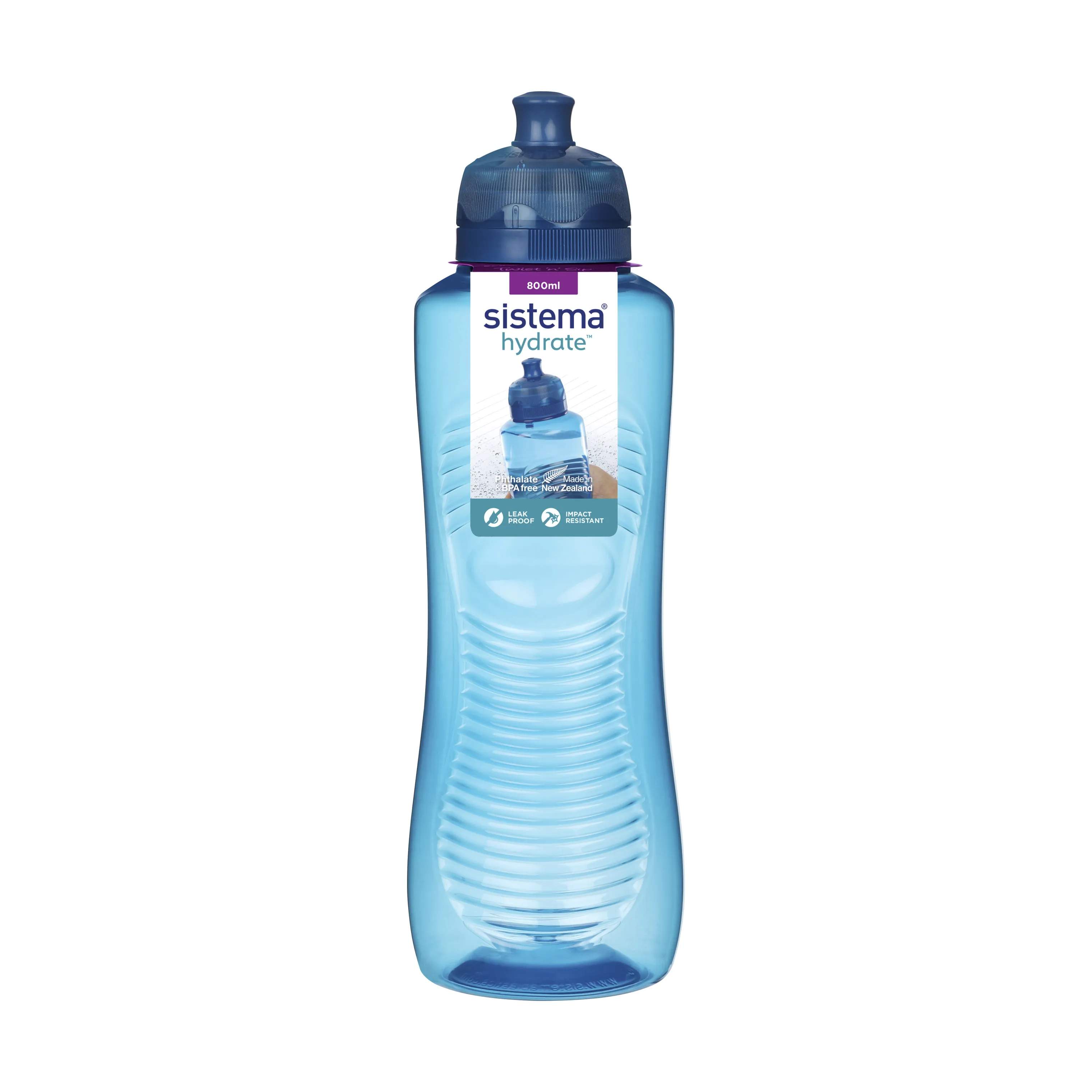 Gribber Drikkeflaske, blue, large