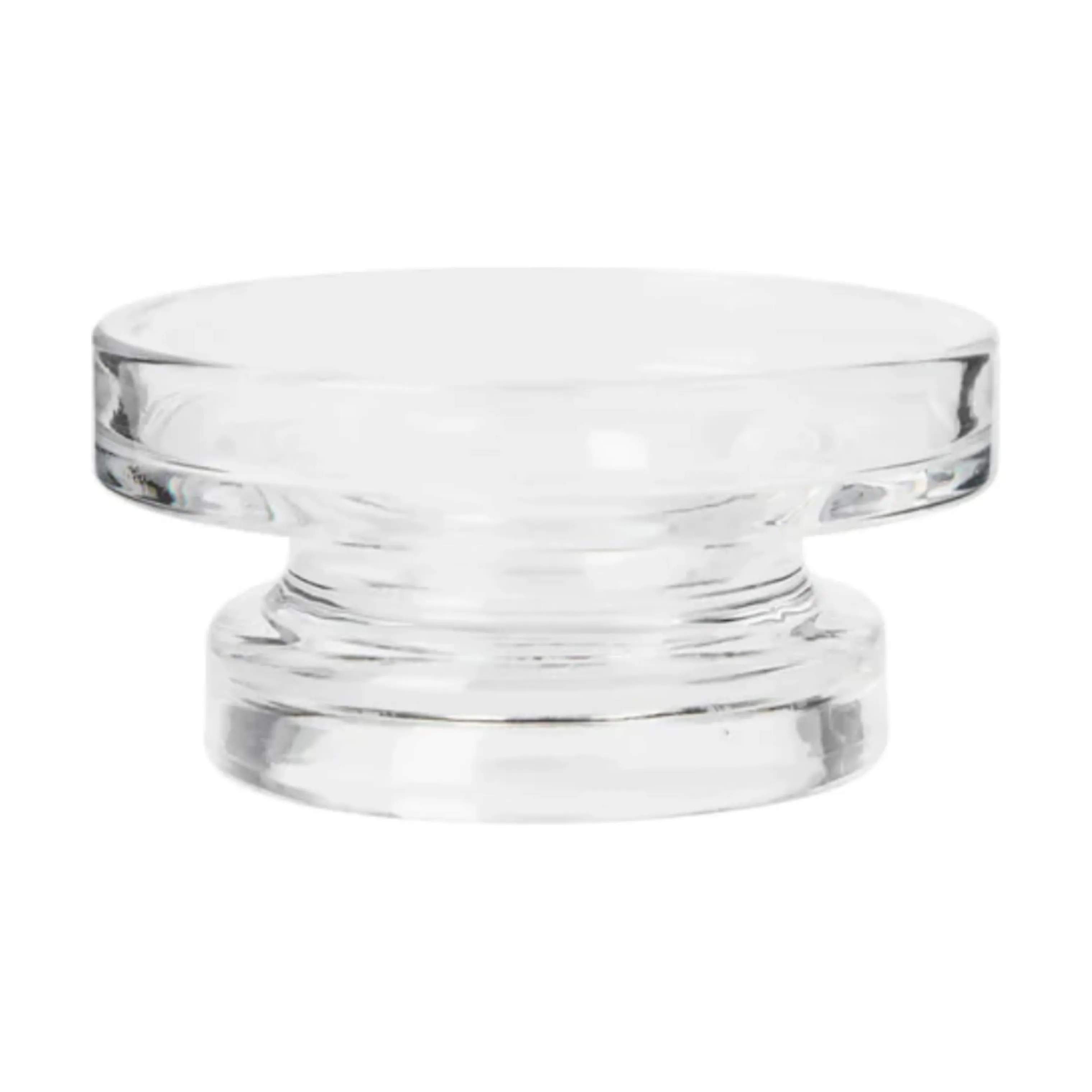 Broste Copenhagen Bloklysestage Petra Lysestage i Klar, 13 cm, 3