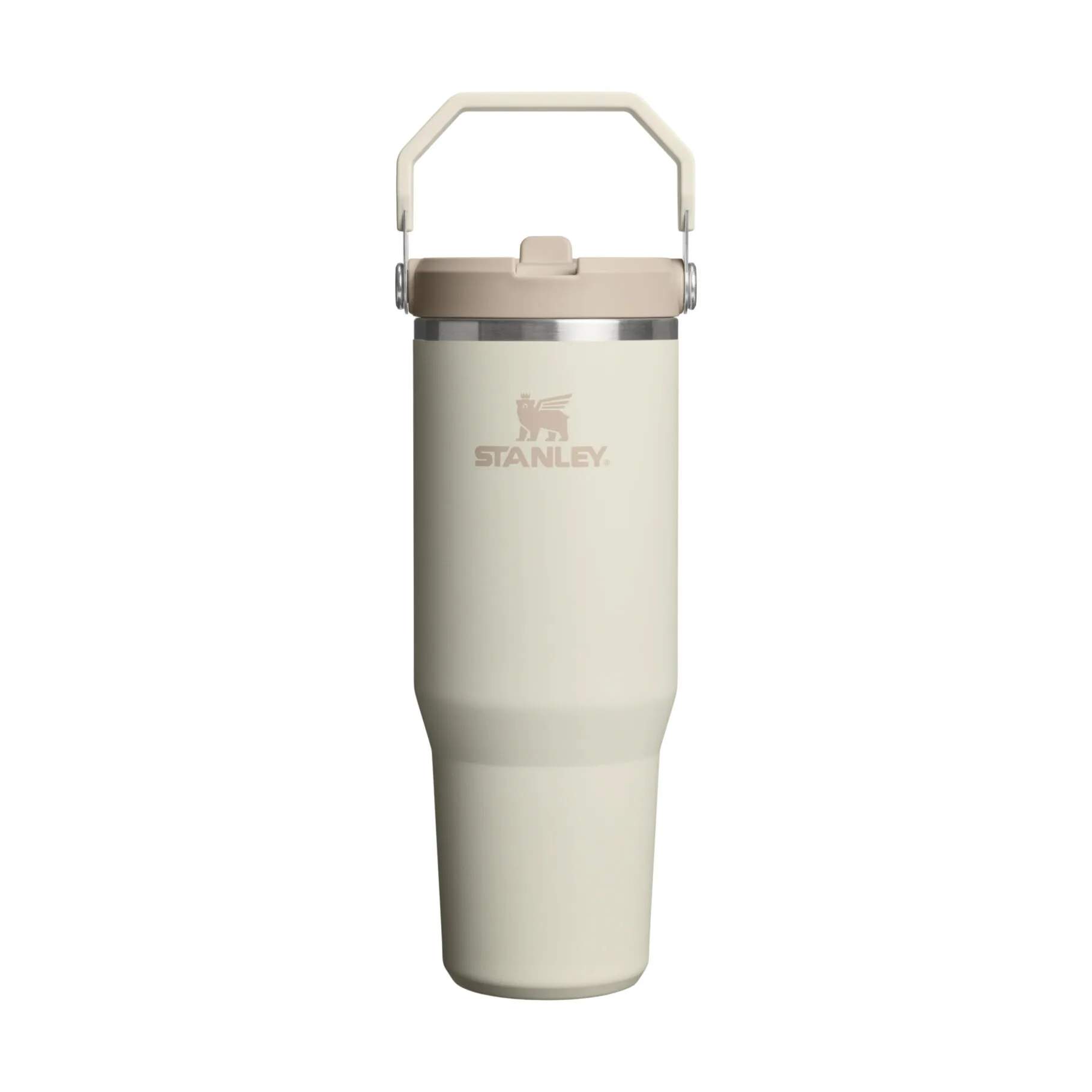 Stanley To go kopper Iceflow Flip Straw Tumbler i Creme, 1