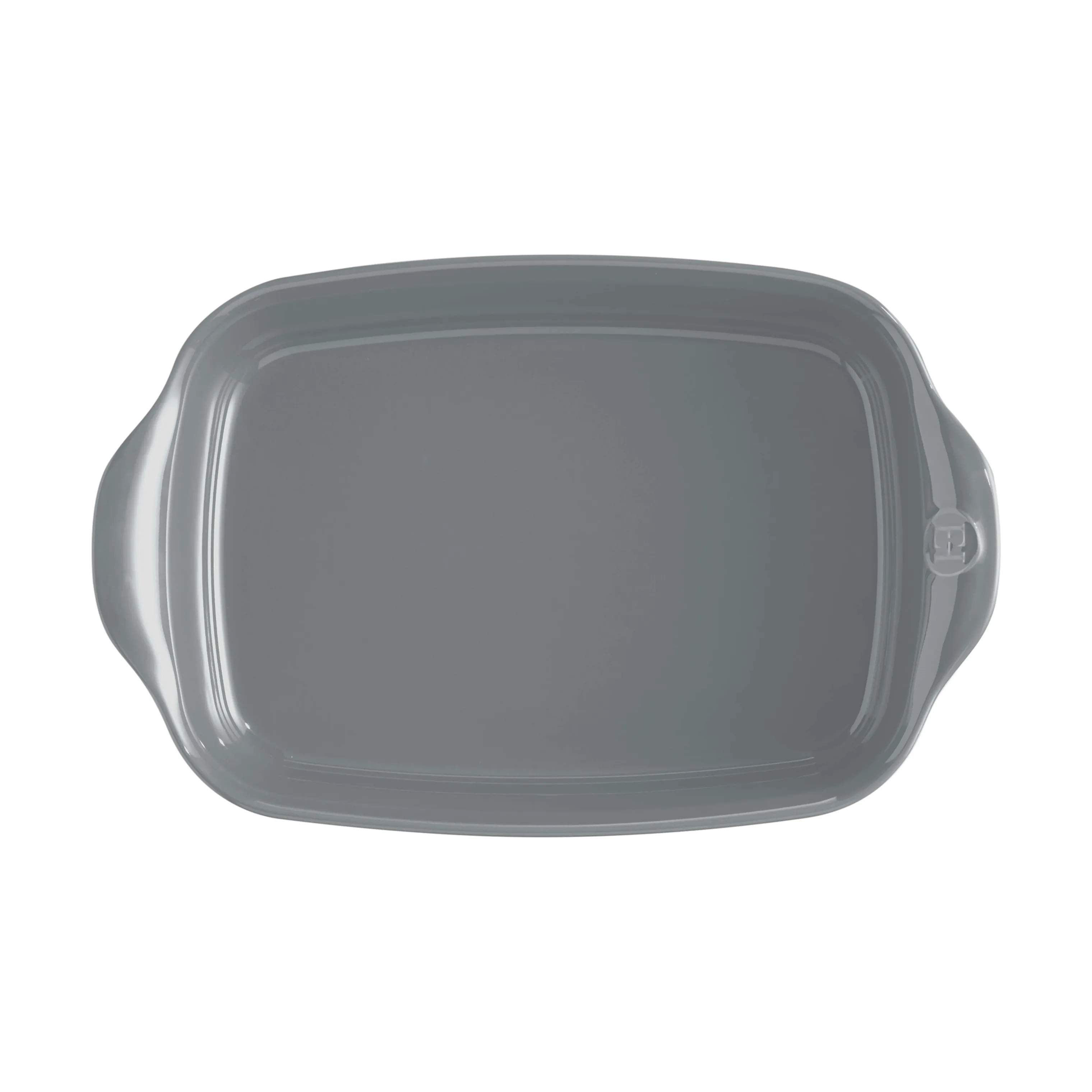 Emile Henry Bradepander Ovenware i Grå, B19 x L30 cm, 2