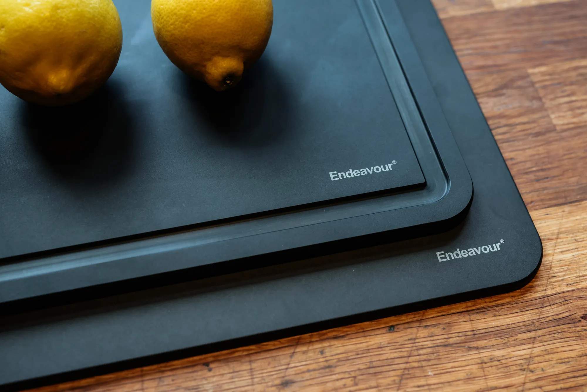 Endeavour Skærebrætter Twin Boards Groove Skærebræt - 2 stk. i Sort, 3